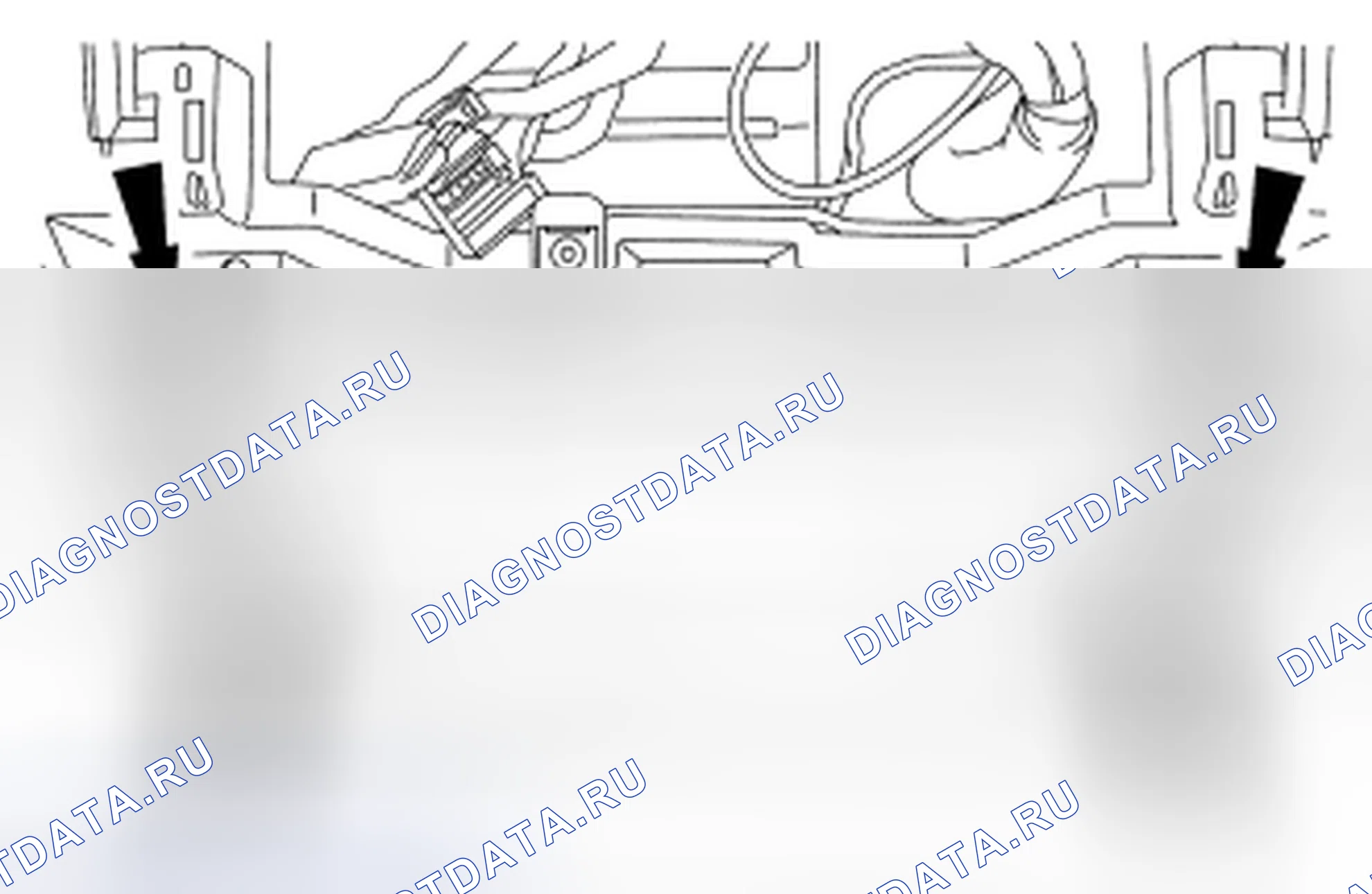 Рис. 190: Демонтаж и монтаж. Ford Pickup F250 Super Duty II