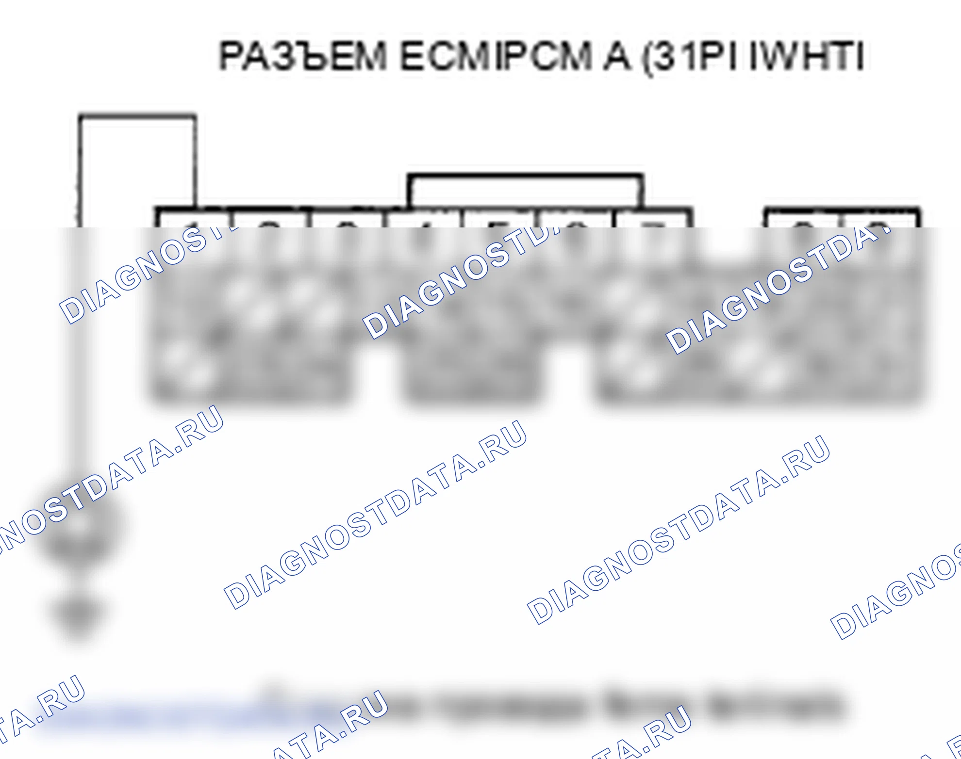 Рис. 418: расшифровка кода ошибки P0325: Неисправность цепи датчика детонации. Honda Element YH2 рестайлинг 2