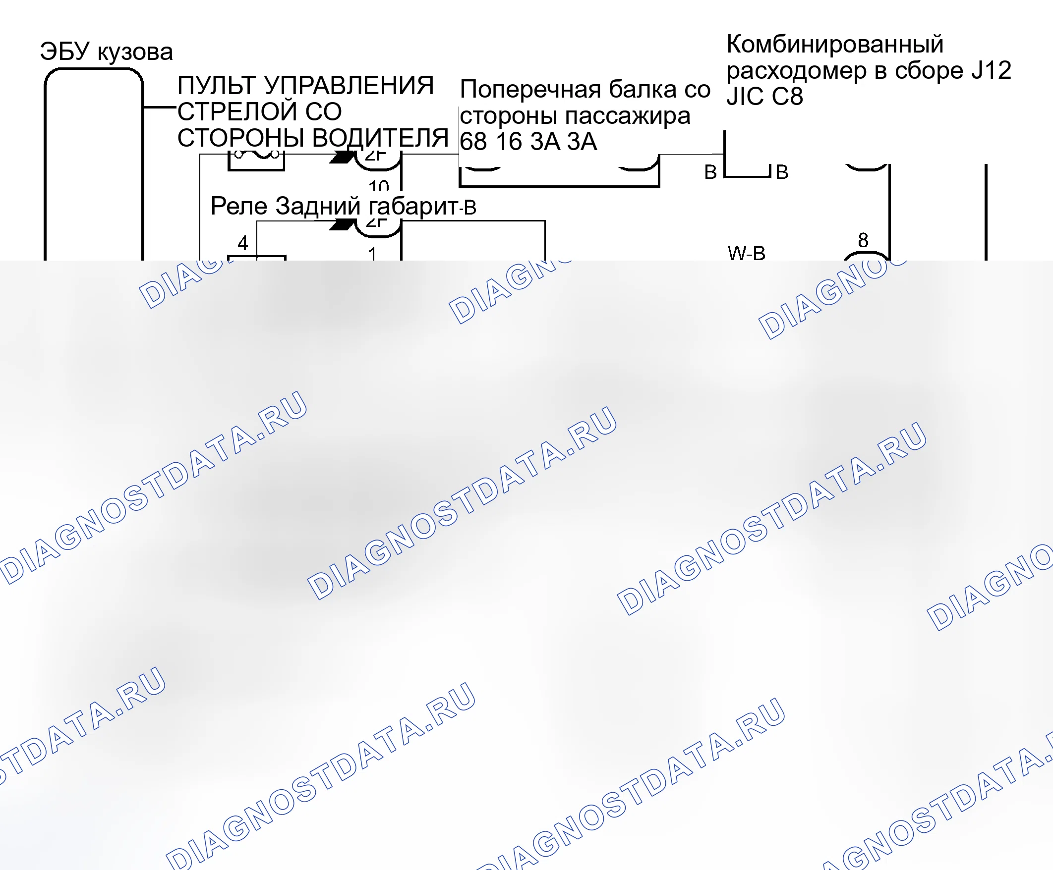 Рис. 66: электросхема. Toyota Camry Solara II