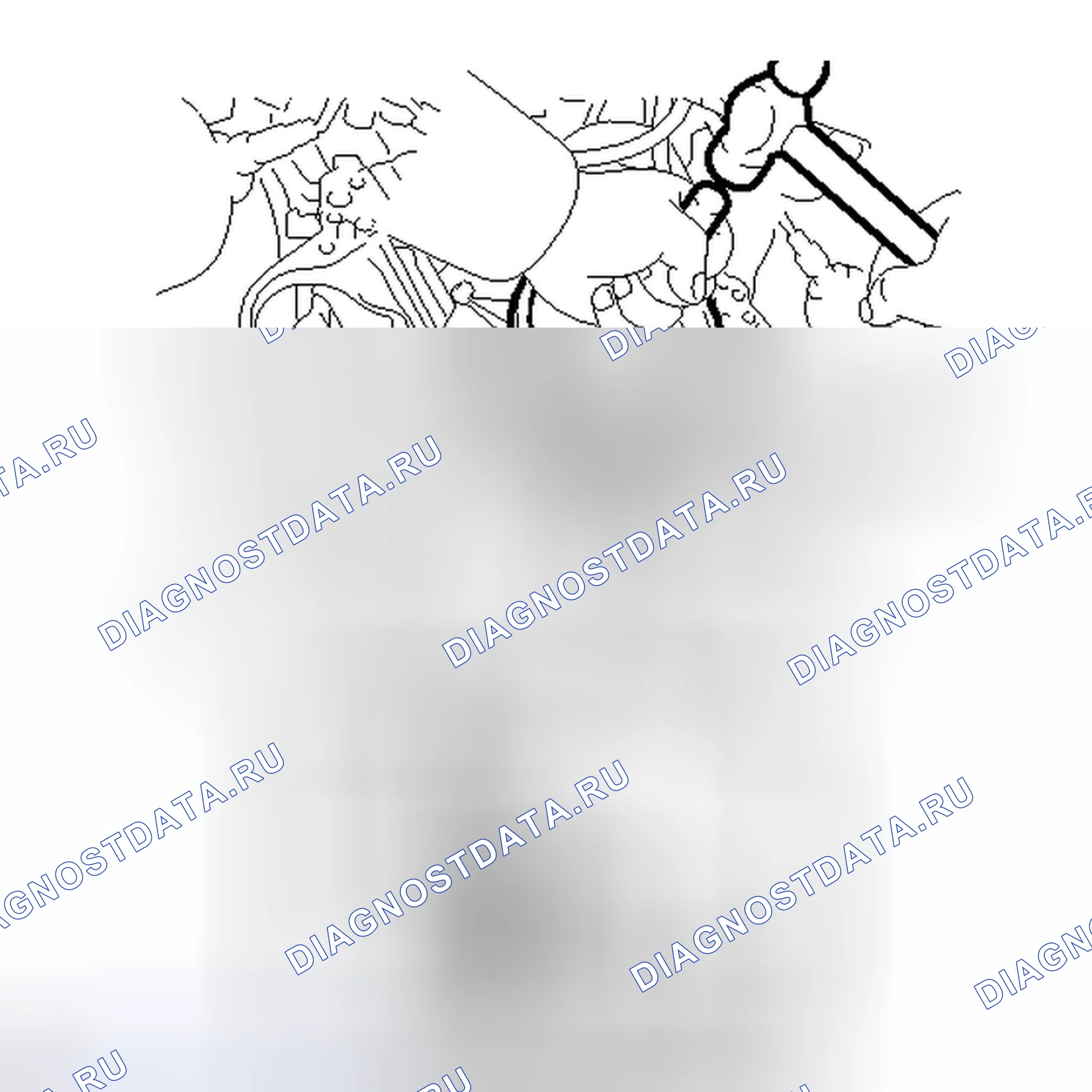 Рис. 106: МОНТАЖ [06 / 2012 -]. Haval H3 I