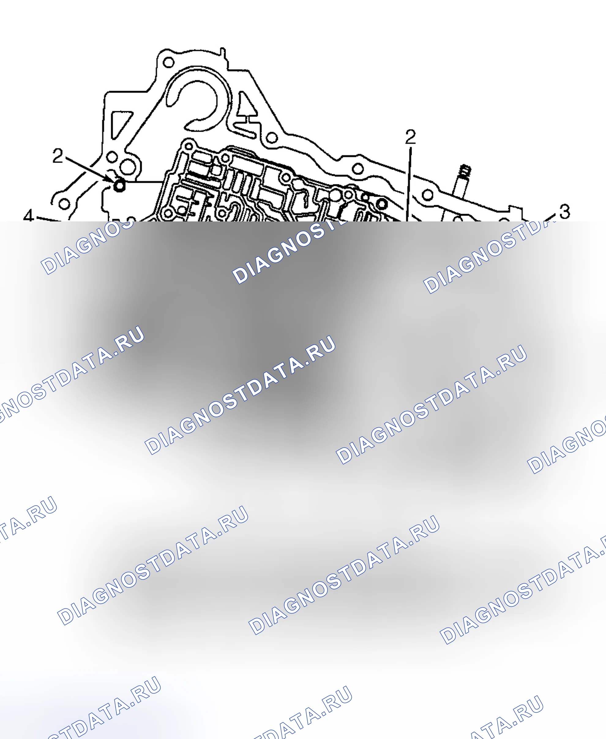 Рис. 101: КРЫШКА КОРПУСА И ПРОКЛАДКИ. Pontiac Grand Prix VI