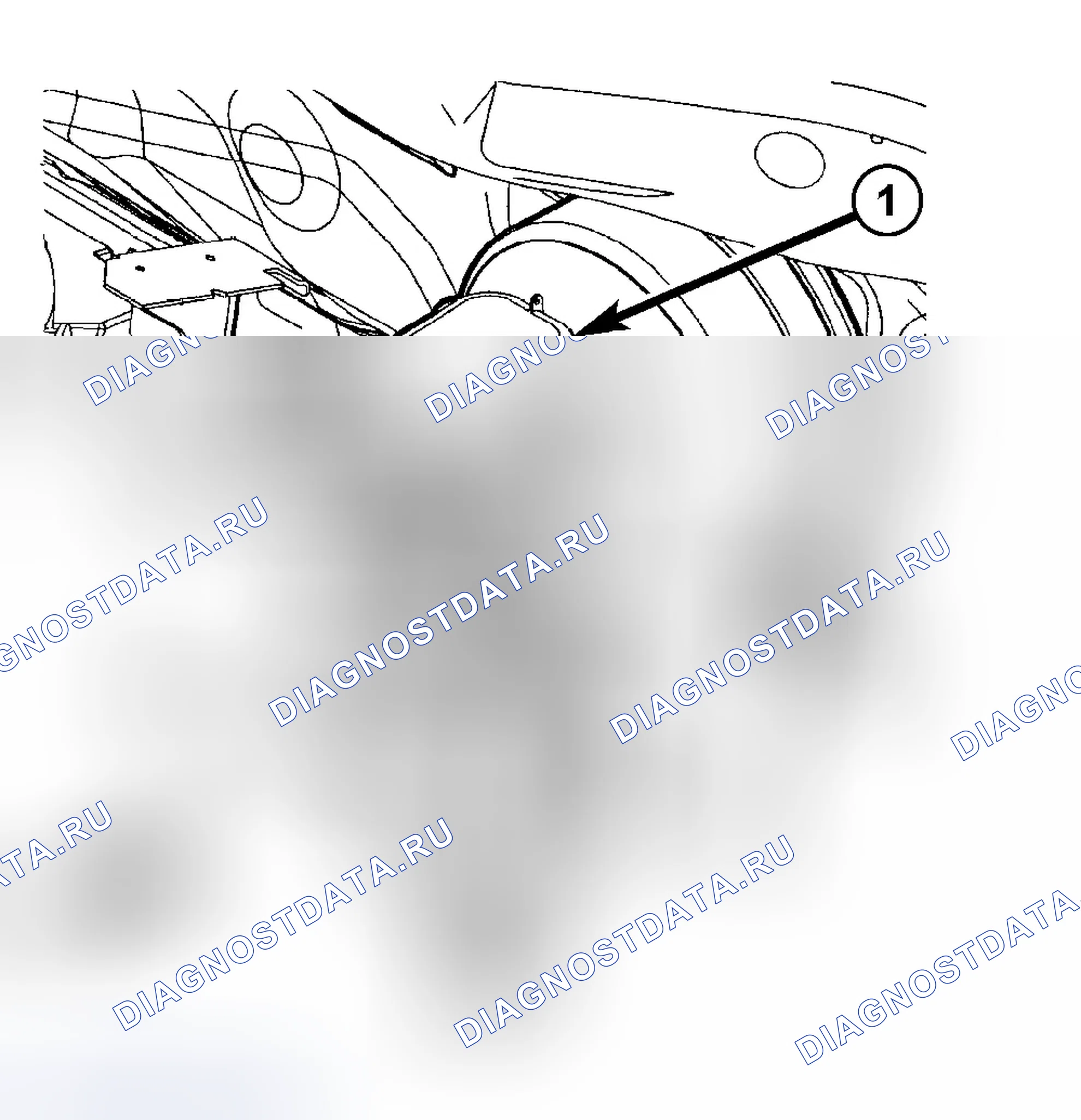 Рис. 5: ДЕМОНТАЖ. Chrysler Pacifica CS