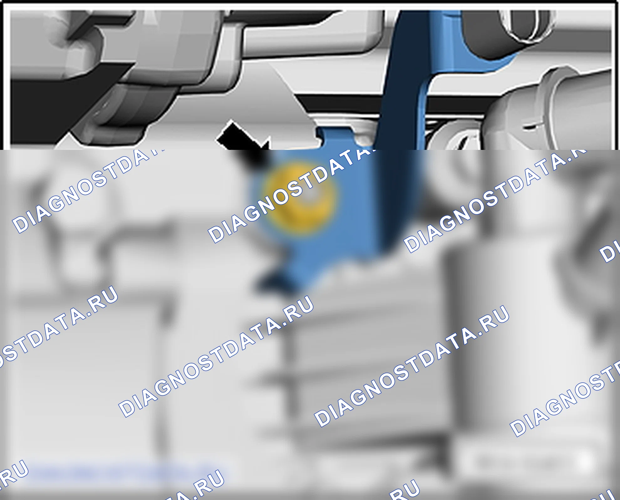 Головка блока цилиндров (1,2/55 кВт TDI CR). Skoda Roomster I