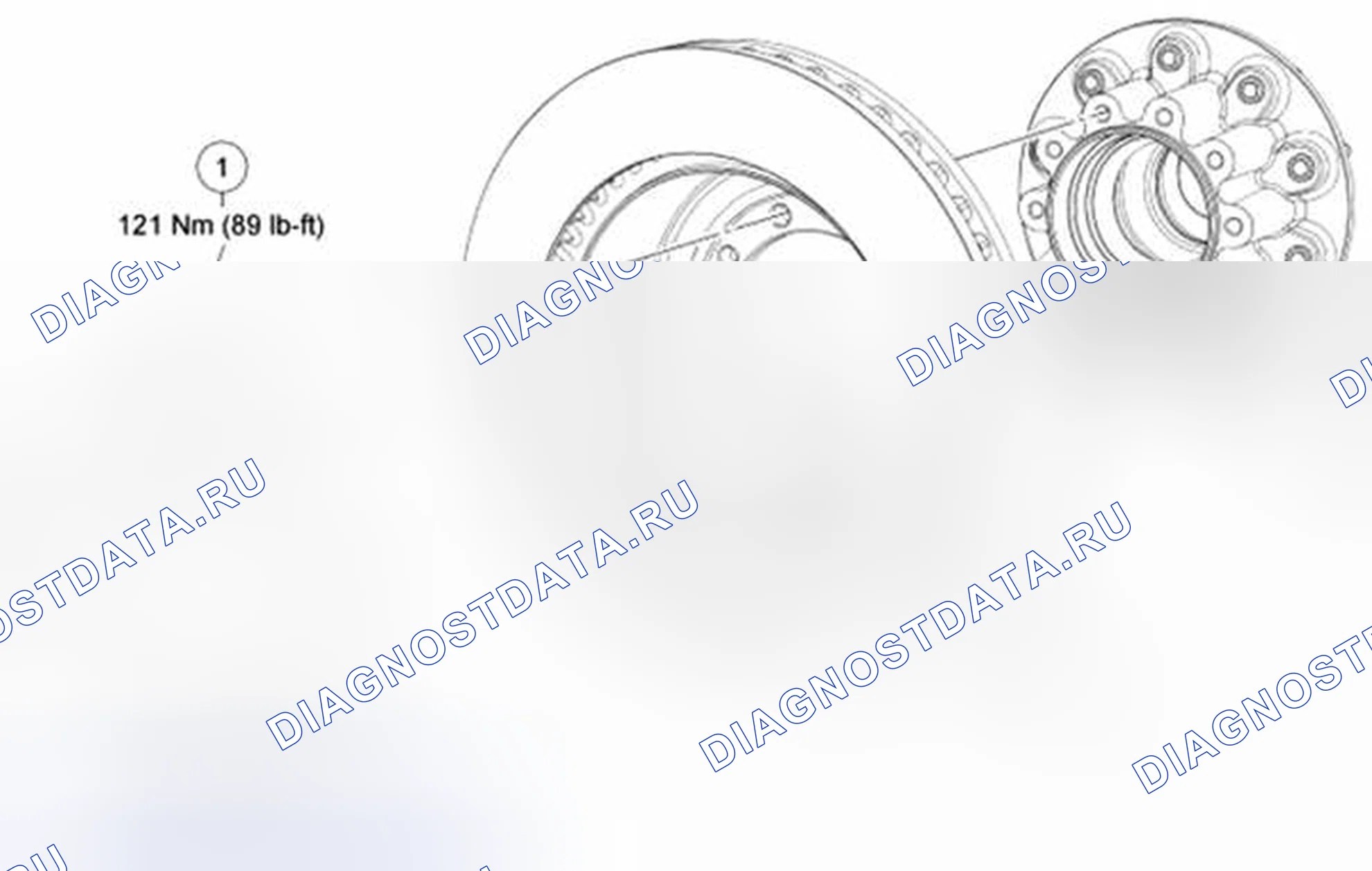 Рис. 14: F350 / 450 и 550 двойные задние колеса (DRW). Ford Pickup F250 Super Duty II