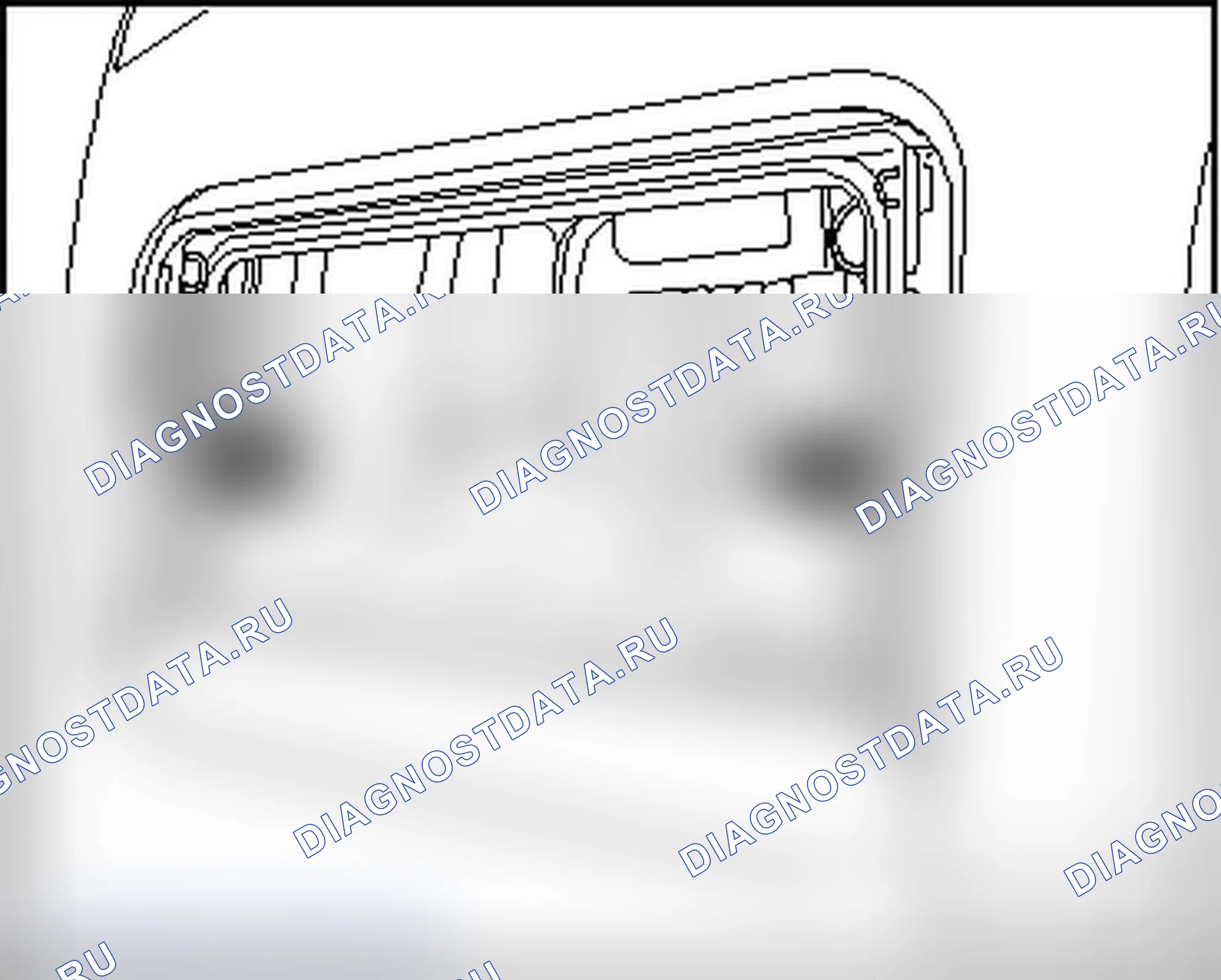 Рис. 302: ЛЮК В КРЫШЕ, ПРОВЕРКА ФУНКЦИИ, ОЧИСТКА И СМАЗКА НАПРАВЛЯЮЩИХ. Volkswagen New Beetle A4 рестайлинг