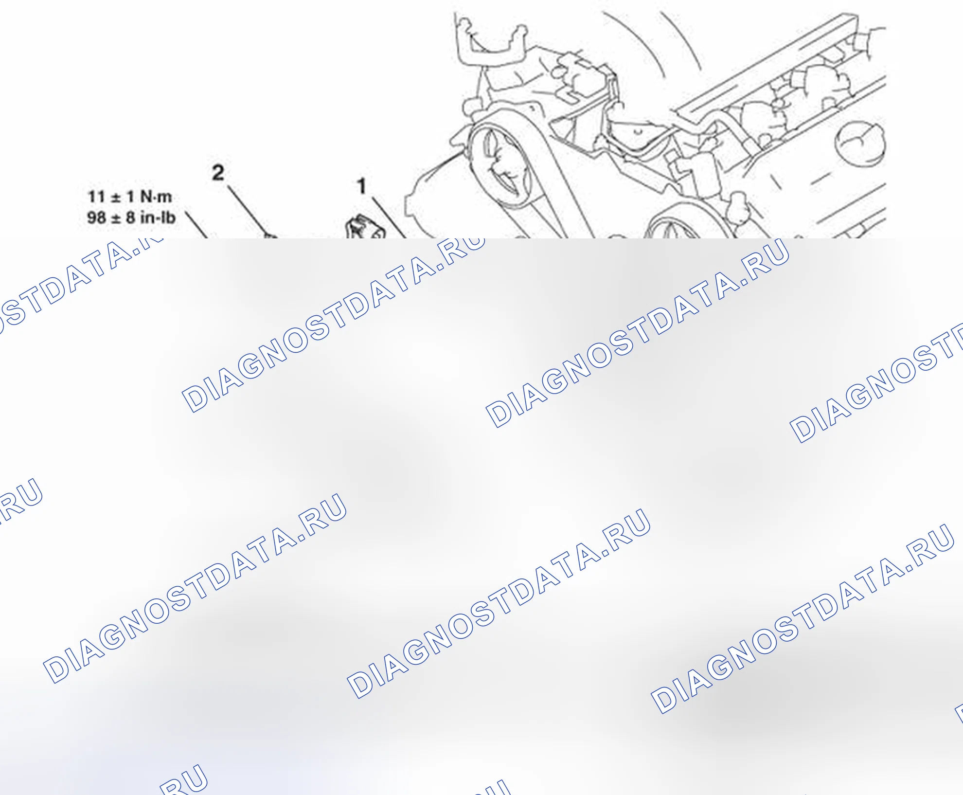 Рис. 22: ДЕМОНТАЖ И МОНТАЖ < 3.8L ДВИГАТЕЛЬ >. Mazda MPV III