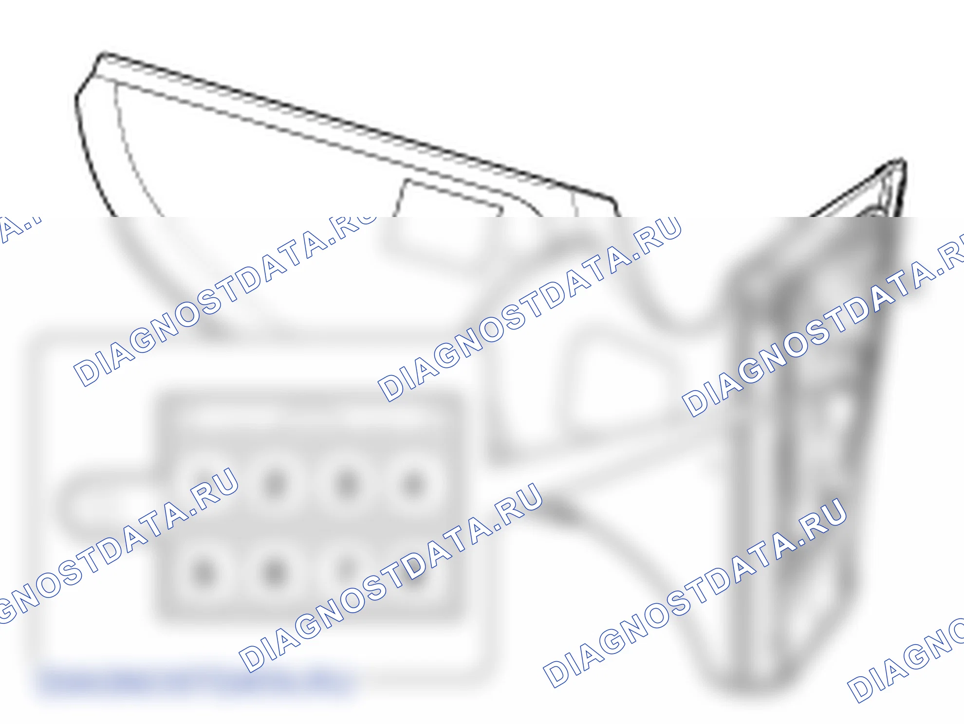 Проверка привода силового дверного зеркала. Hyundai i20 GB