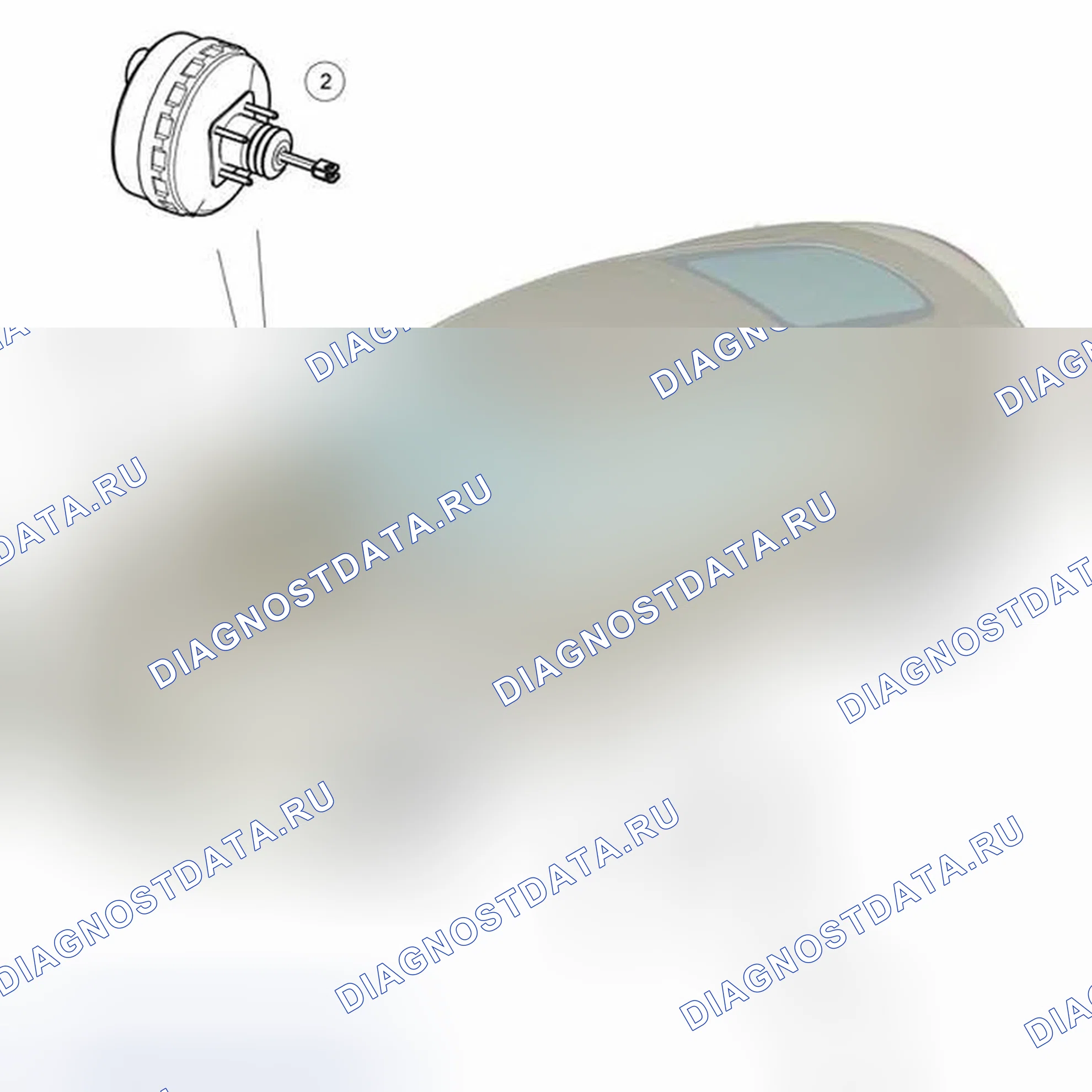 Рис. 34: РАСПОЛОЖЕНИЕ КОМПОНЕНТОВ. Jaguar XKR II
