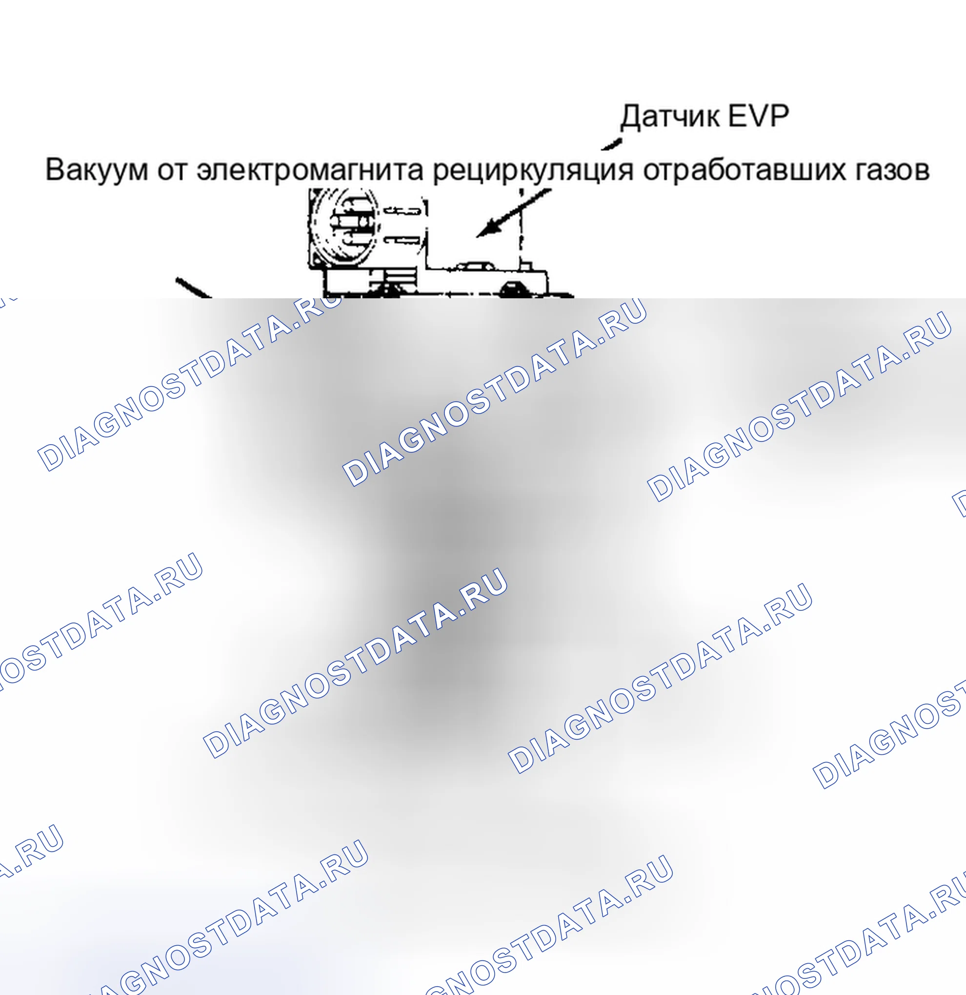Рис. 18: Электронный (EEGR) клапан рециркуляция отработавших газов. Mazda Familia BF