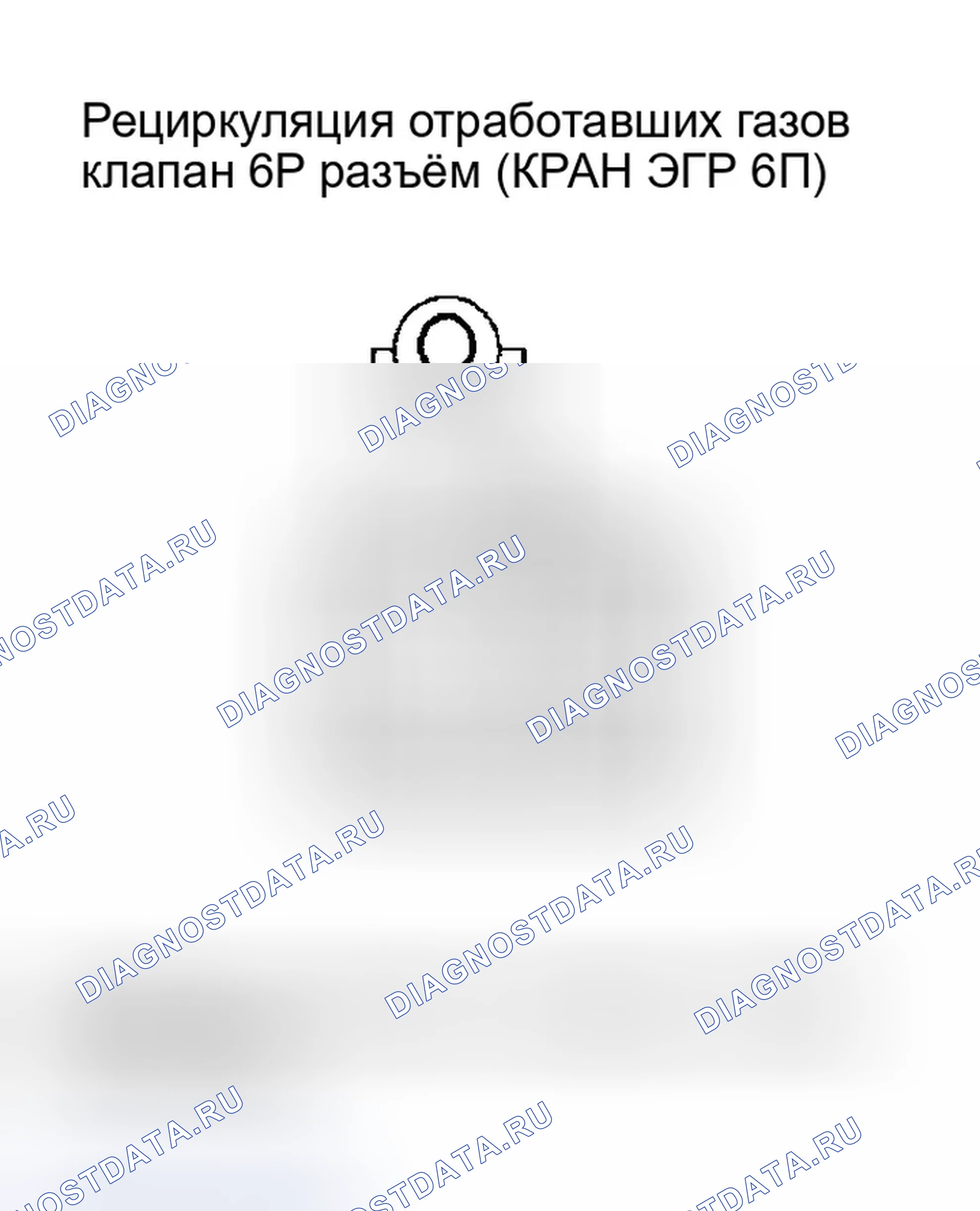Рис. 4: P0404 расшифровка кода ошибки: Проблема диапазона/производительности схемы управления рециркуляция отработавших газов. Honda Odyssey I