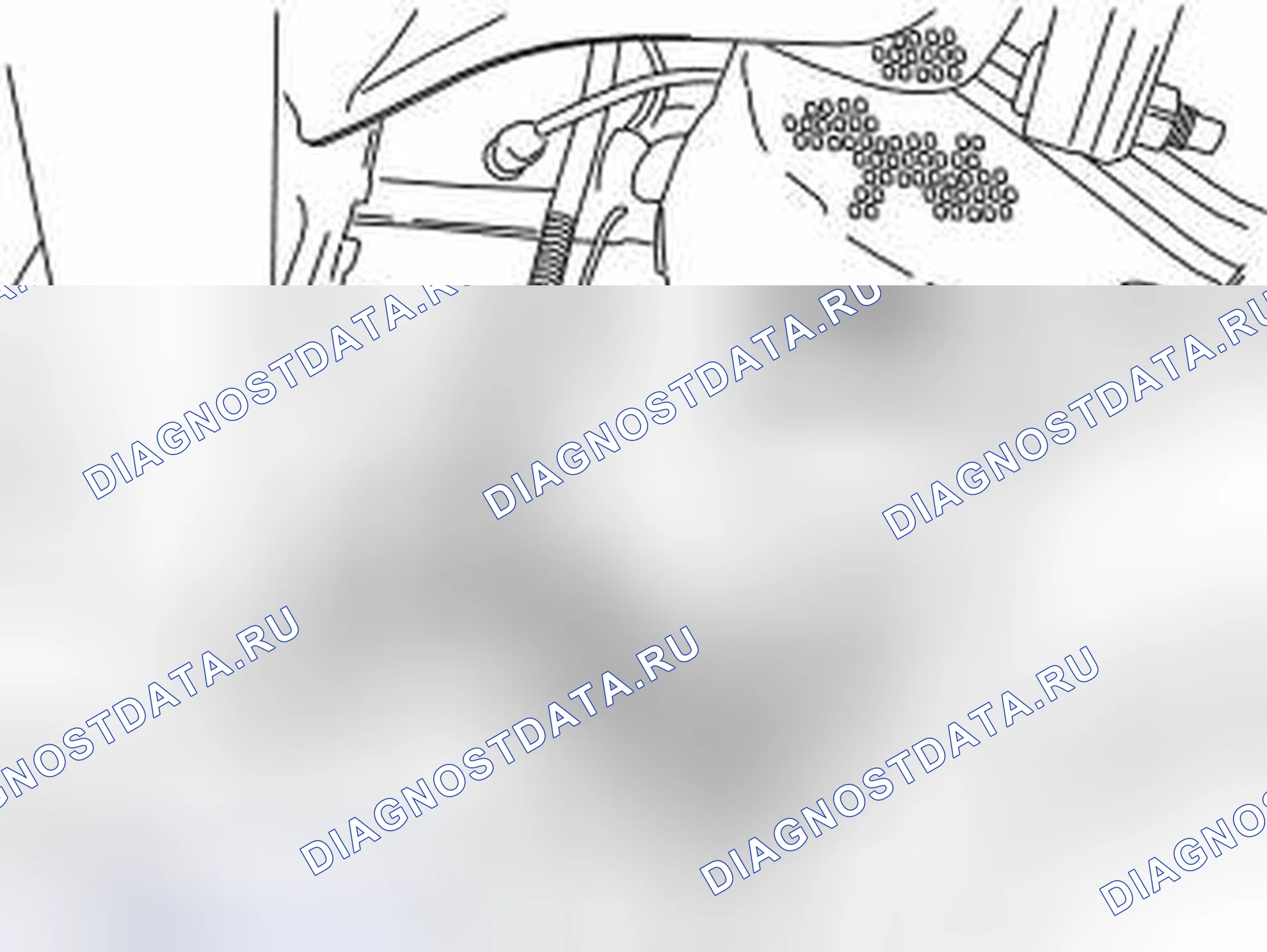 Рис. 161: ПРОКЛАДКА КАБЕЛЯ. Volvo S40 II рестайлинг