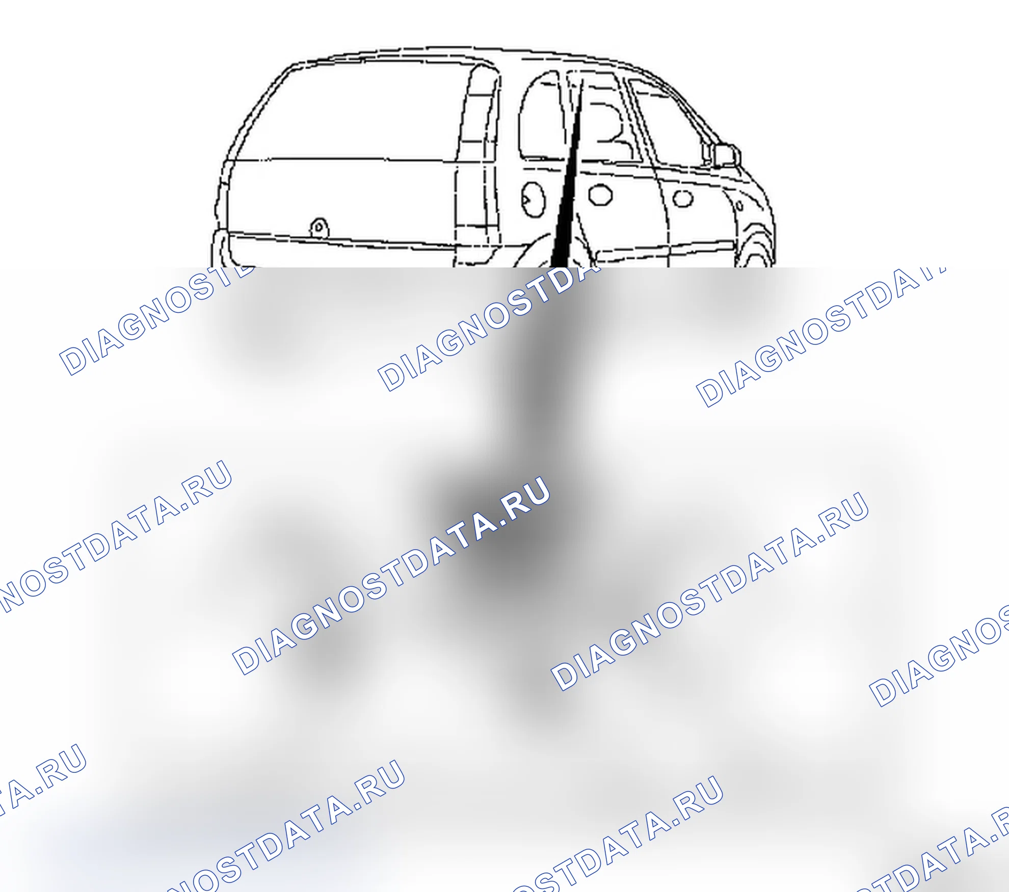 Автомобильная информационно-развлекательная DVD система. Opel Zafira A рестайлинг