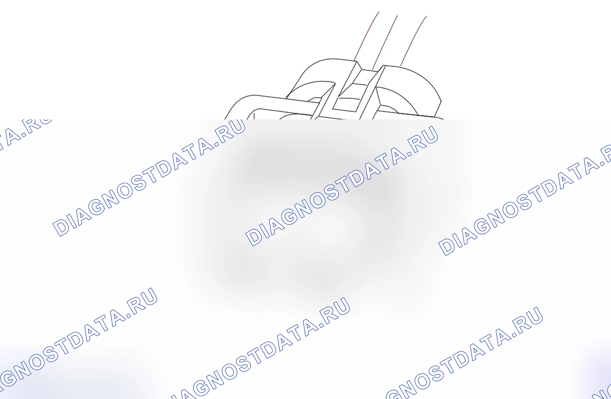 Распиновка разъёма L7. Opel Antara I рестайлинг