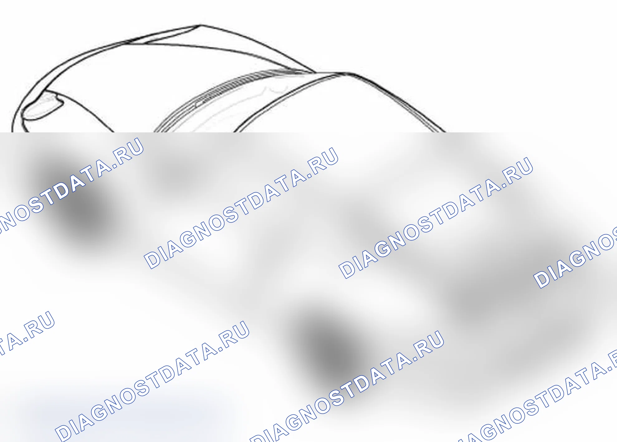 Рис. 140: Снятие и установка заднего спойлера. Porsche 911 Carrera 996