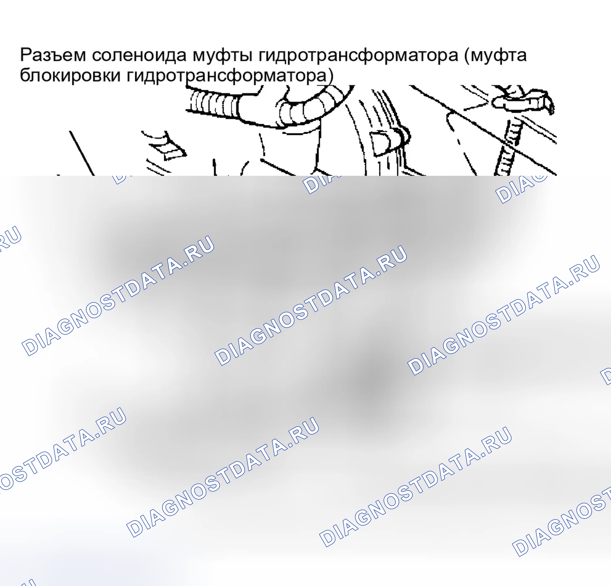 Рис. 2: ТЕСТ Tc-12A - РЕЛЕ СОЛЕНОИДА СЦЕПЛЕНИЯ / ТРАНСМИССИИ ГИДРОТРАНСФОРМАТОРА. Dodge Neon I