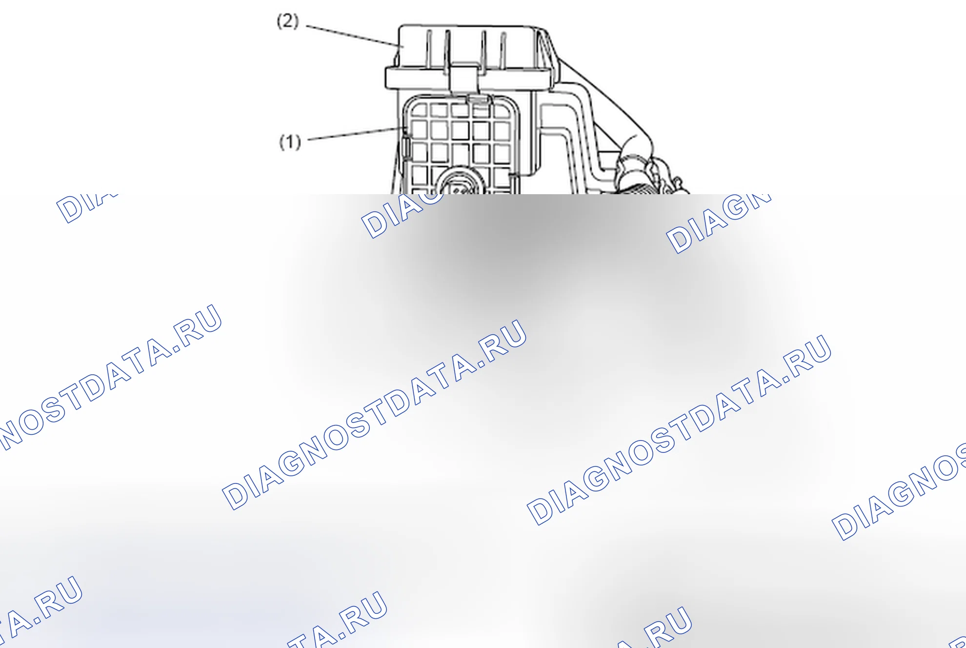 Рис. 420: КАНИСТРА. Subaru Outback BR