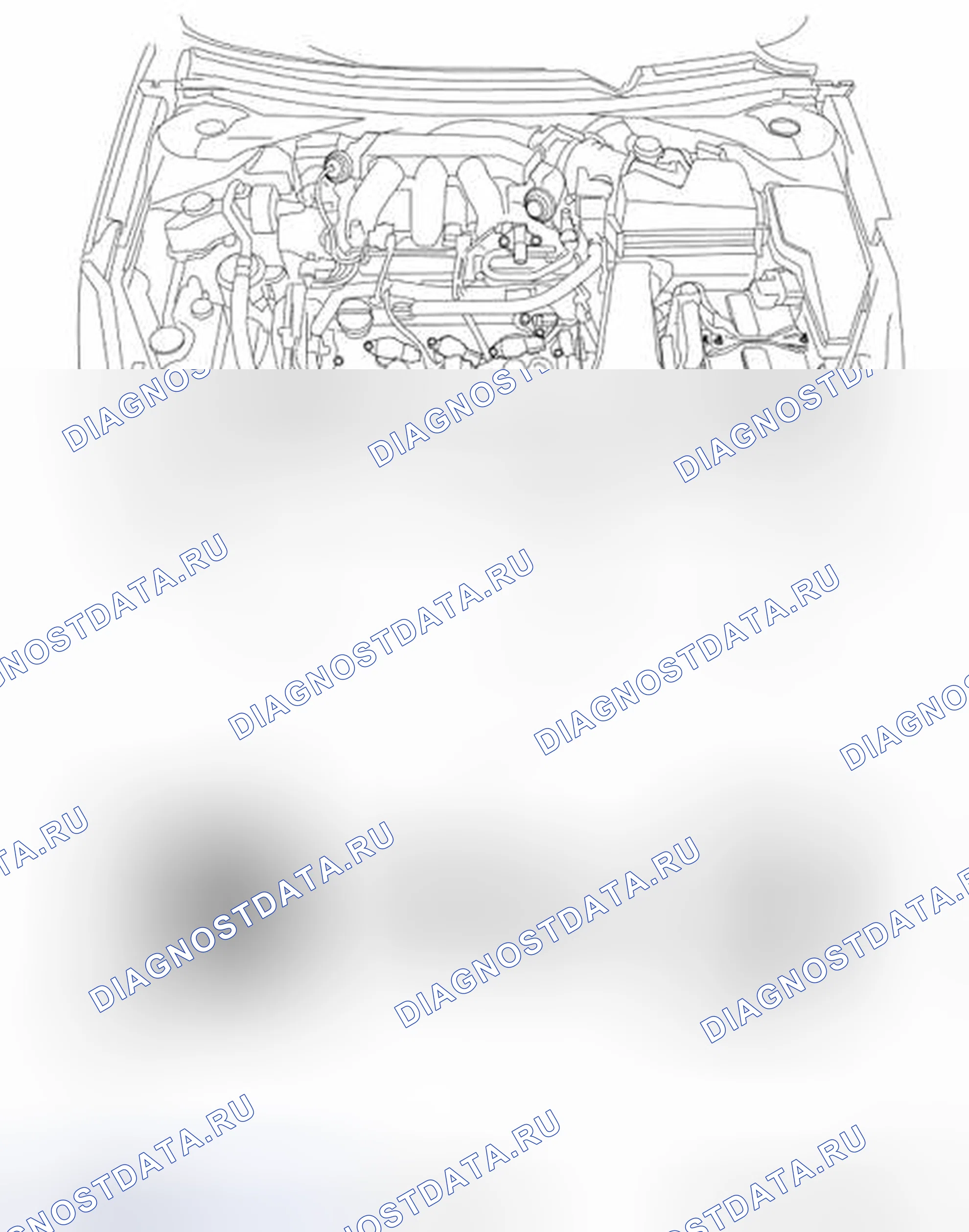 Рис. 27: МОТОРНЫЙ ОТСЕК. Honda Passport I