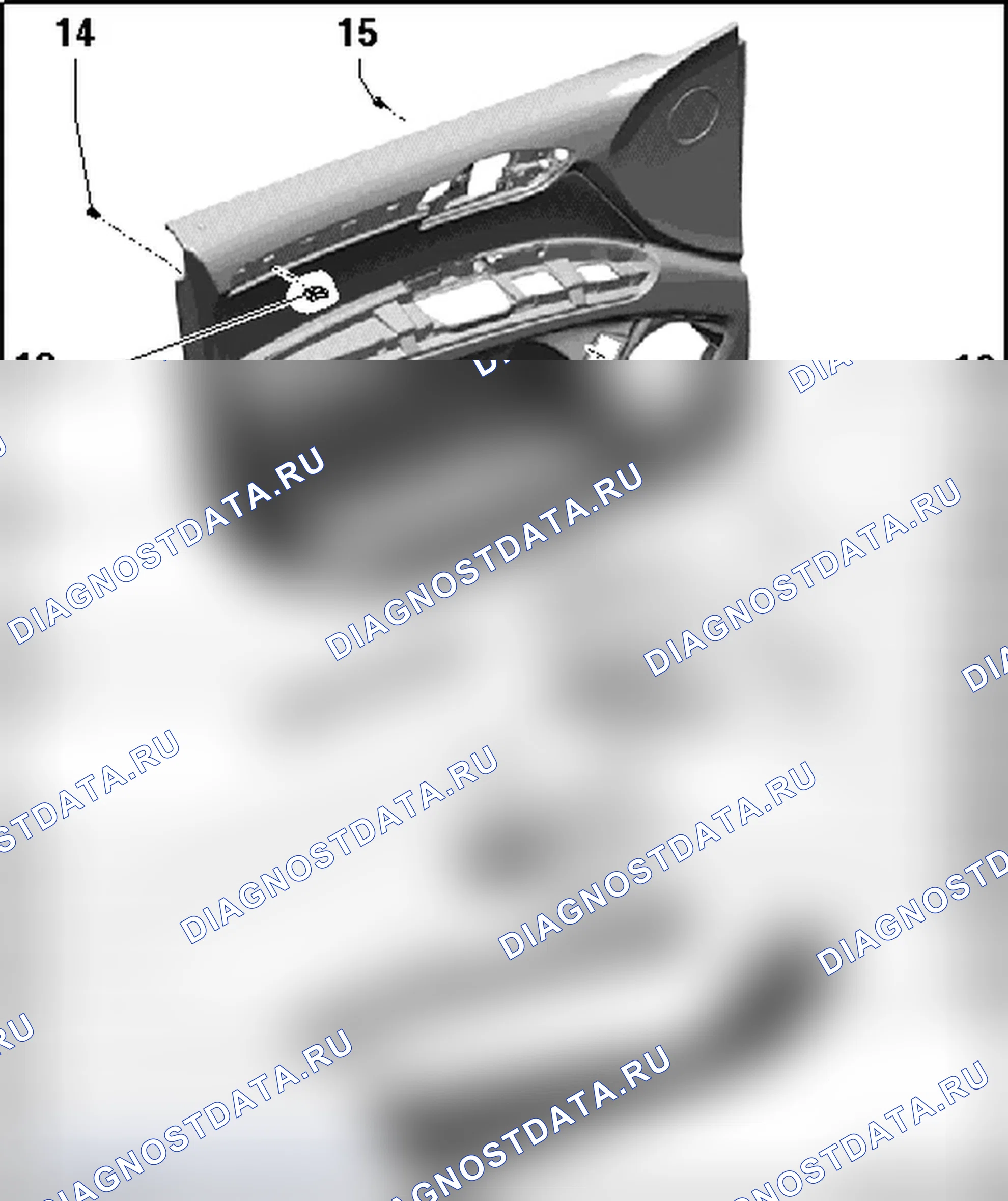 Рис. 4: ОТДЕЛКА ПЕРЕДНЕЙ ДВЕРИ, ОБЗОР ВНУТРЕННЕЙ СТОРОНЫ. Audi Q7 4L рестайлинг