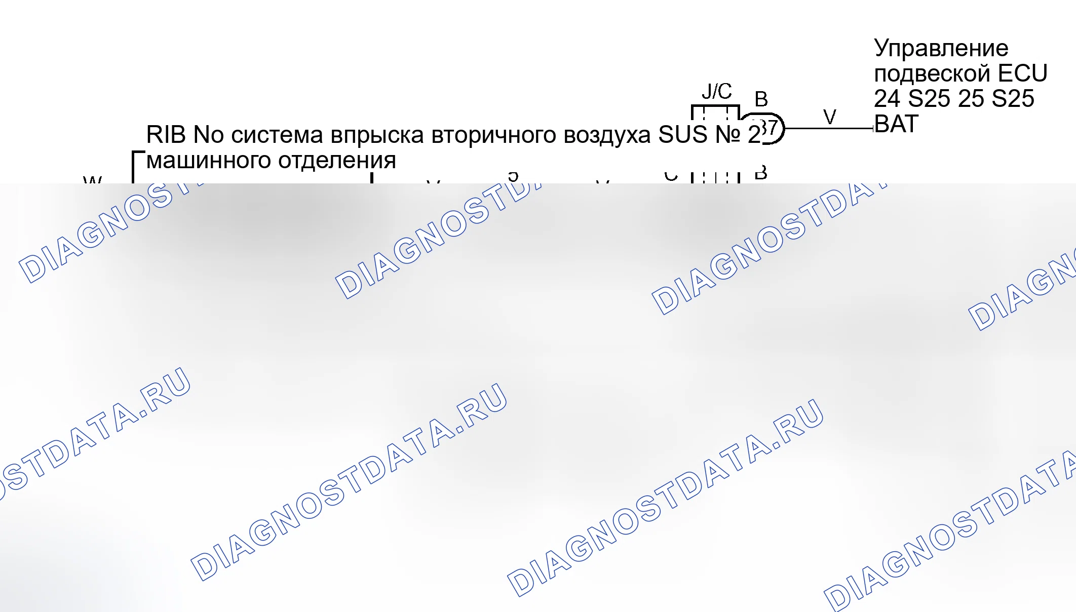 Рис. 62: электросхема. Toyota Sequoia I рестайлинг