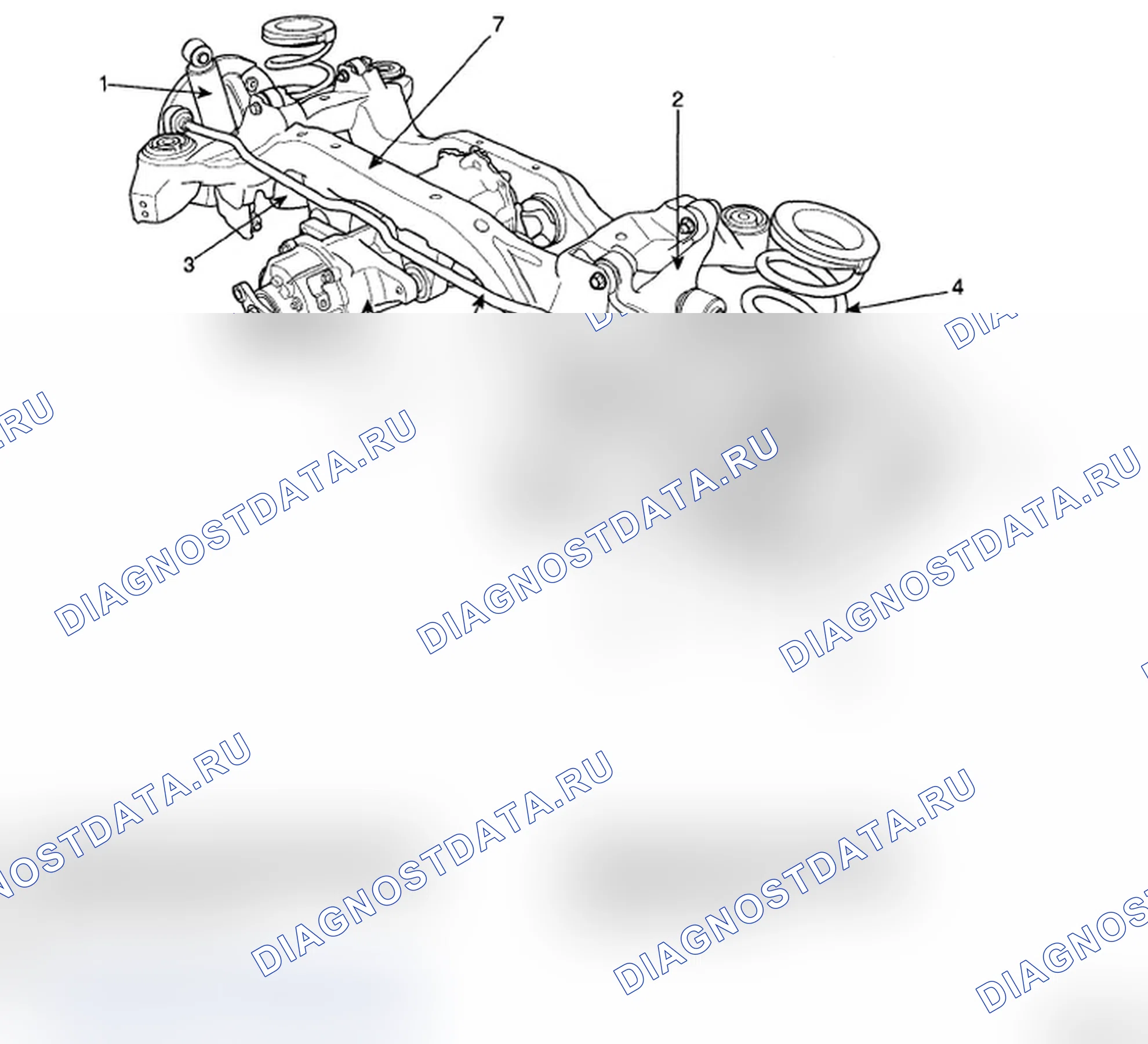 Рис. 43: РАСПОЛОЖЕНИЕ КОМПОНЕНТОВ. Hyundai Santa Fe II