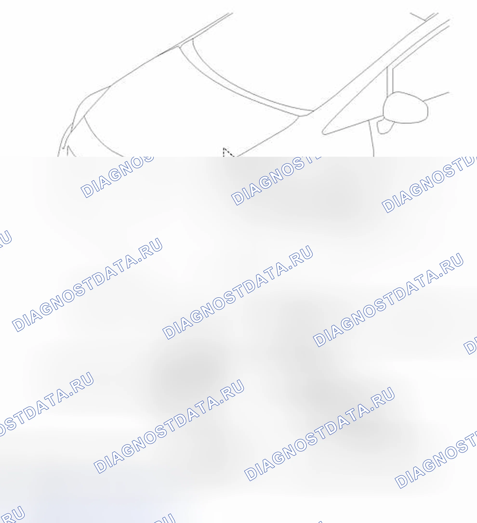 Рис. 785: ИЛЛЮСТРАЦИЯ. Toyota Prius III рестайлинг