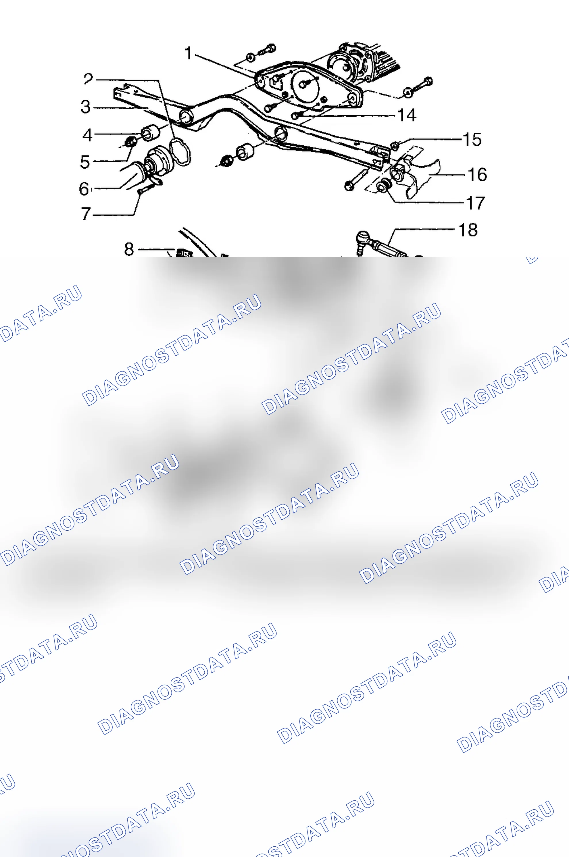 Рис. 15: Демонтаж и монтаж. Audi A6 C4