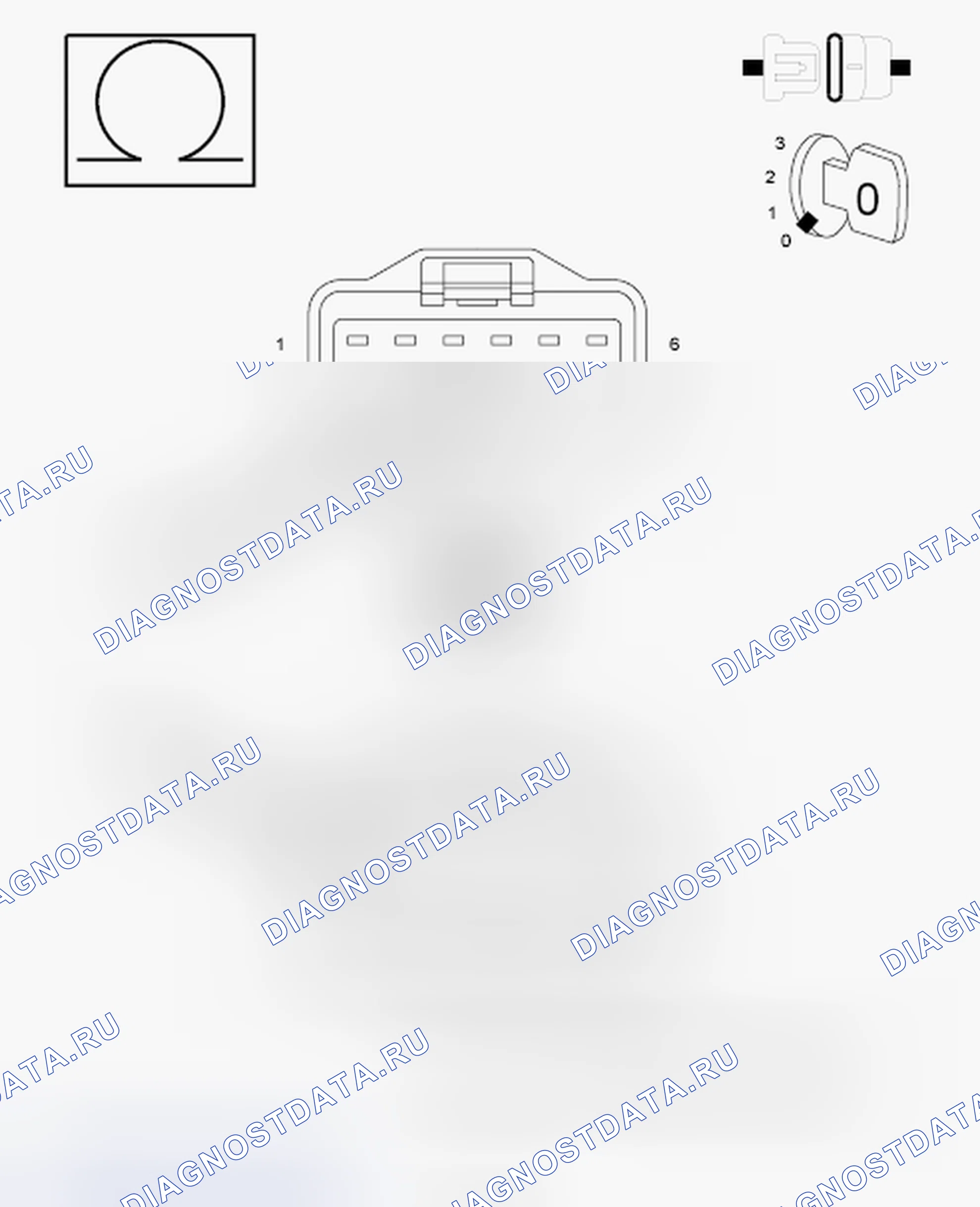Рис. 1016: Диагностический тест. RAM Pickup 2500 