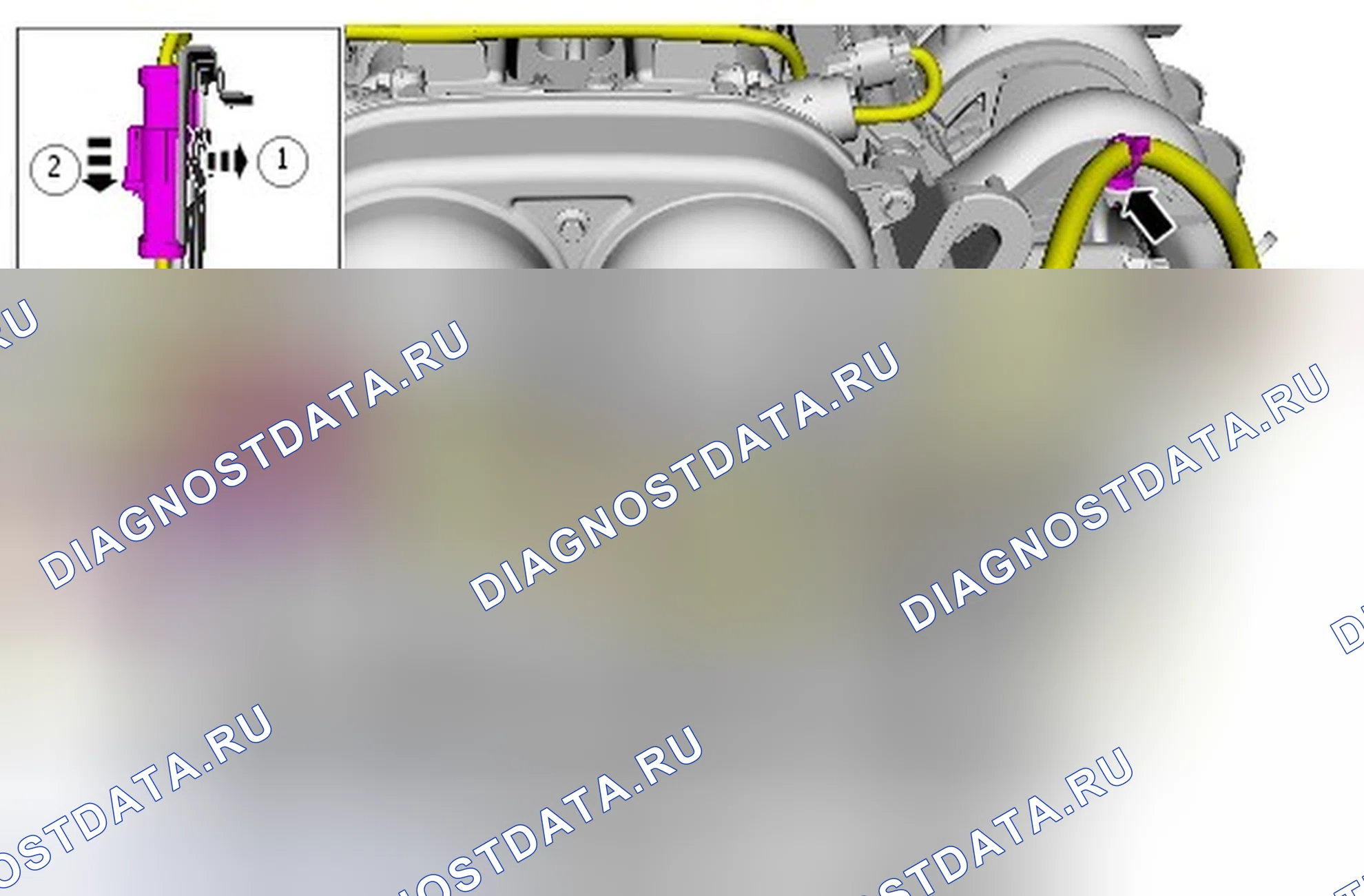 Как снять и установить жгут электропроводки двигателя. Ford Mondeo IV рестайлинг