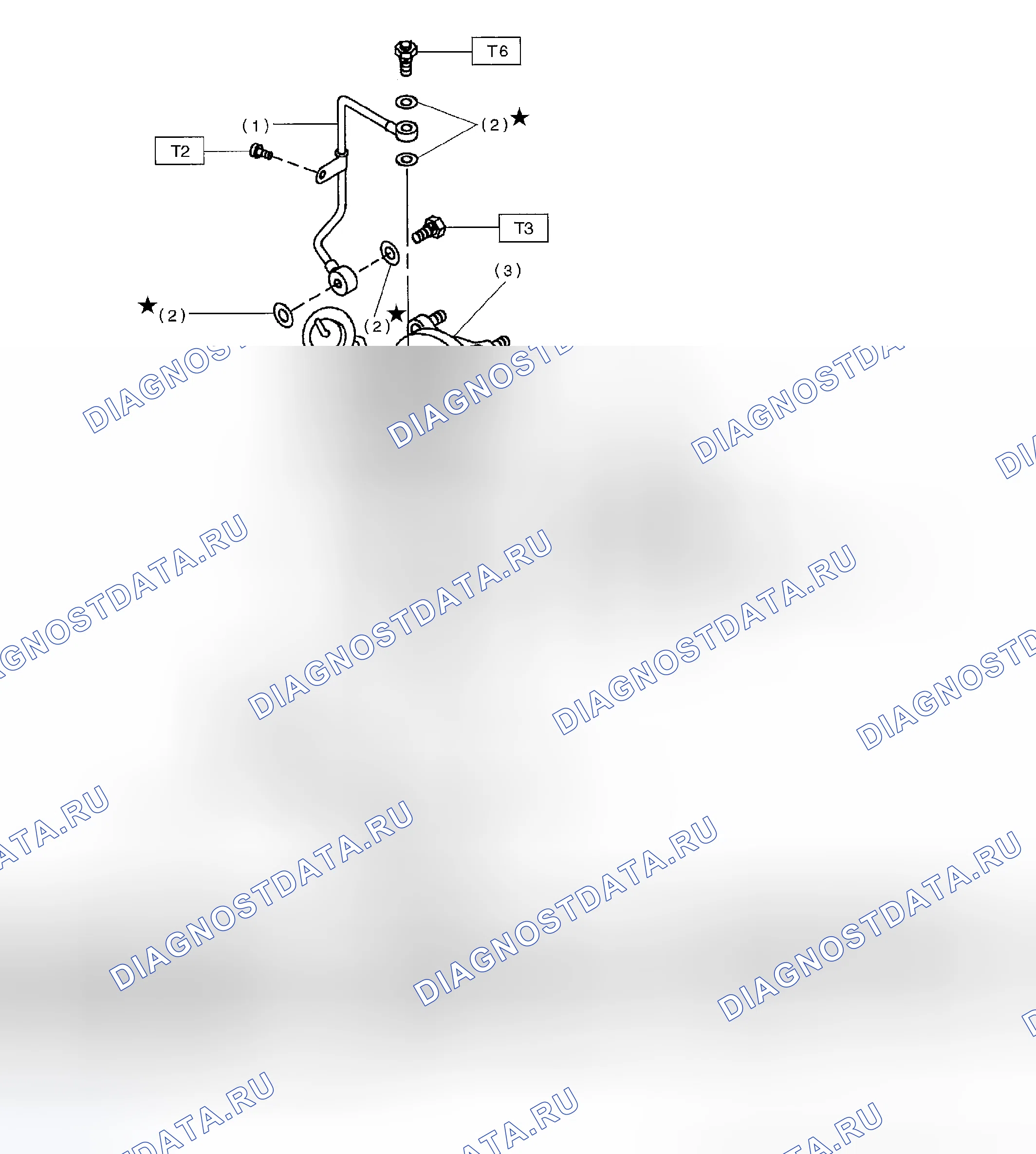 Рис. 4: ТУРБОНАГНЕТАТЕЛЬ. Subaru Impreza WRX GD/GG рестайлинг