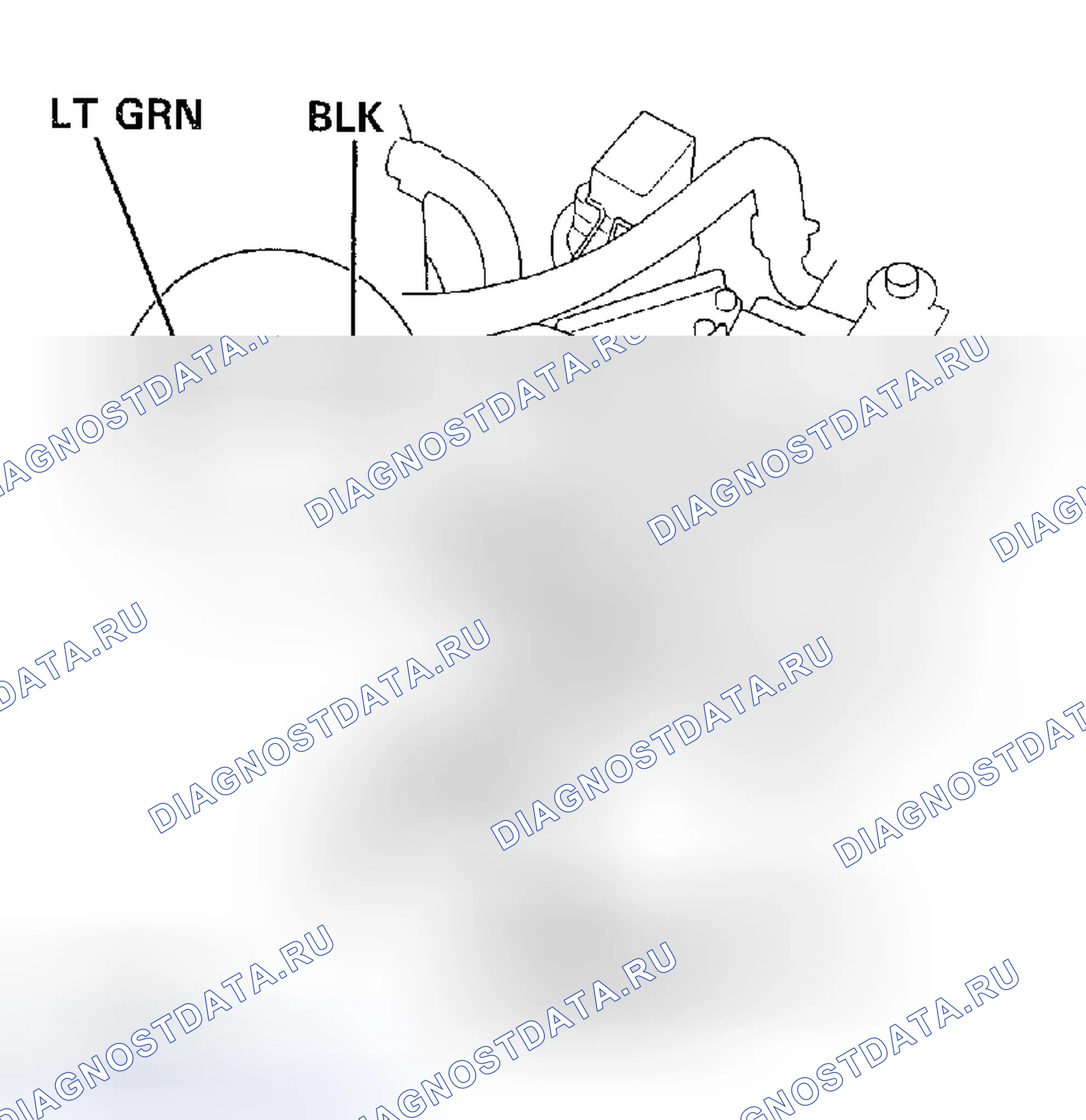 Рис. 34: Переключатель нейтрали (M / T). Acura NSX I