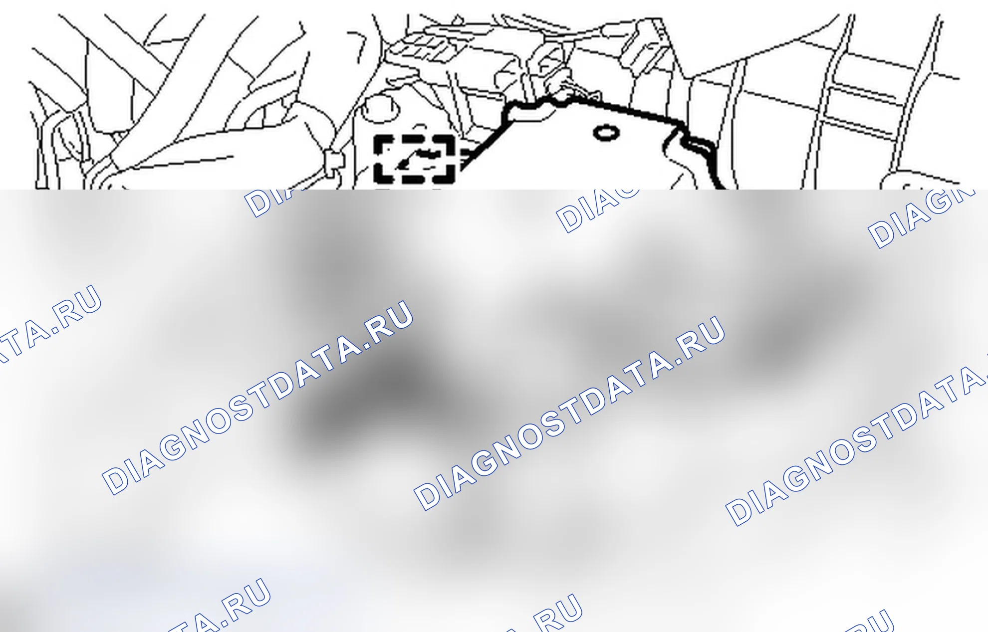 Рис. 82: ДЕМОНТАЖ. Toyota Prius PHV pre-III