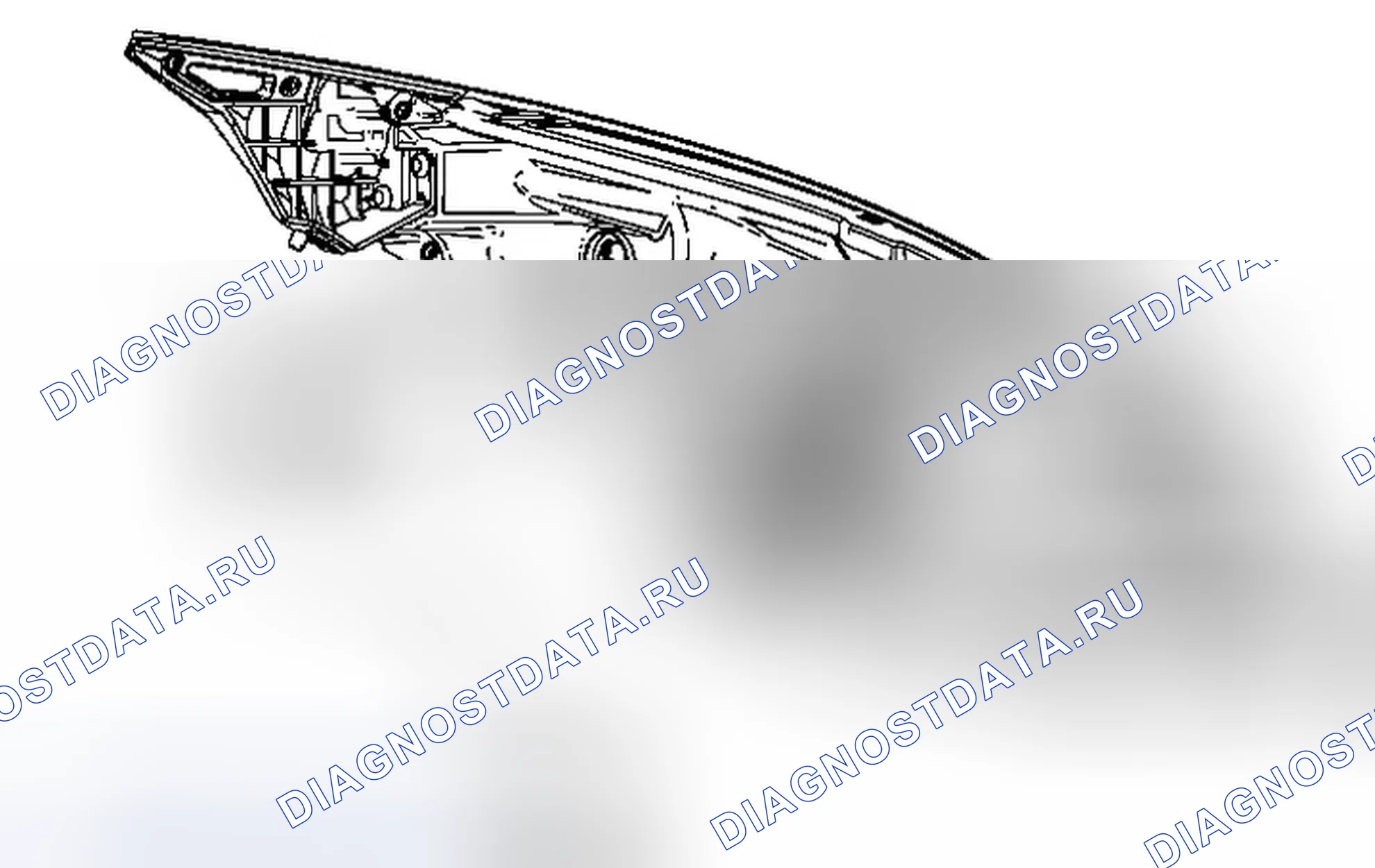 Рис. 20: Замена лампы сигнала парковки и поворота. Chevrolet Spark M300