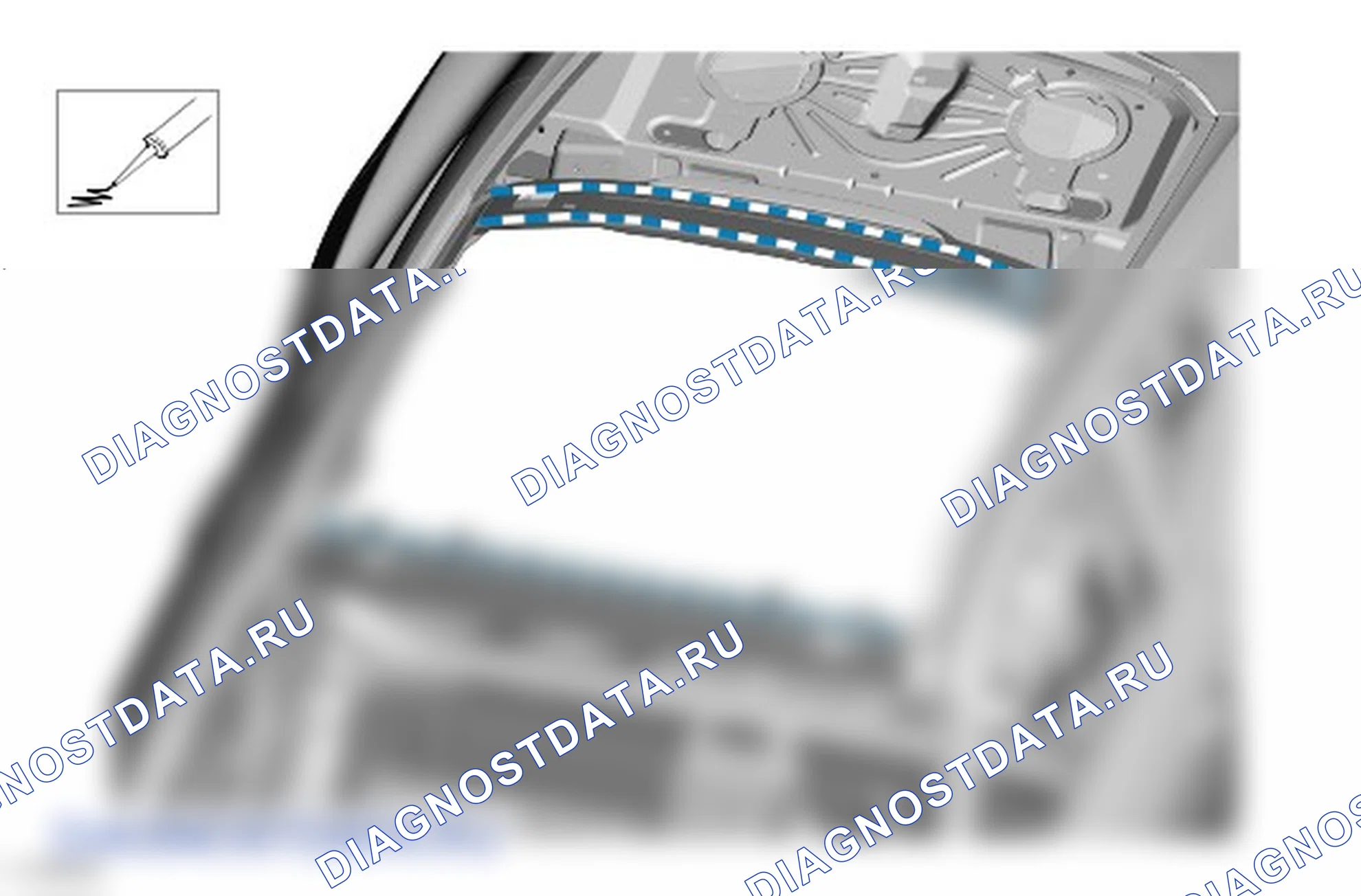 Как снять и установить Панель крыши. Ford Mustang VI