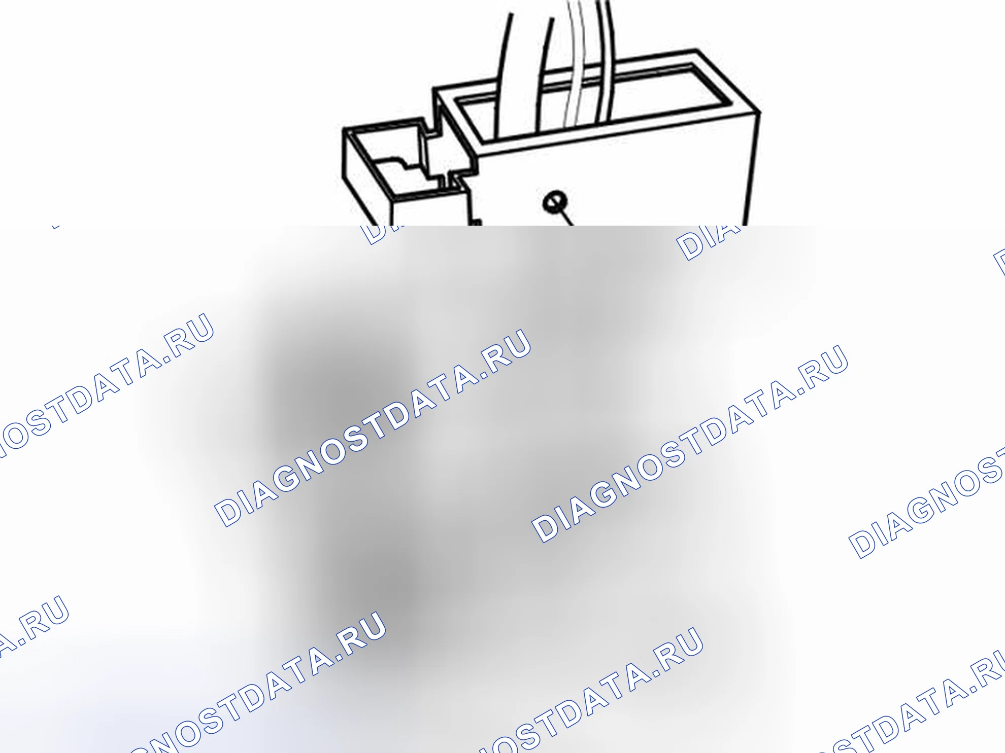Рис. 165: Демонтаж разъема AUX. Volvo S80 I рестайлинг