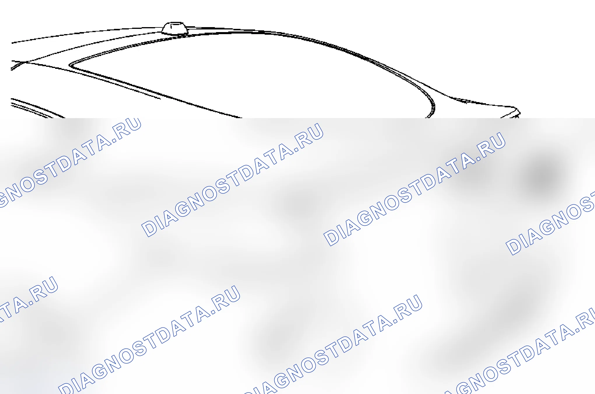 Рис. 30: Замена стоп-сигнала высокого монтажа (солнцестояние). Pontiac Solstice I final