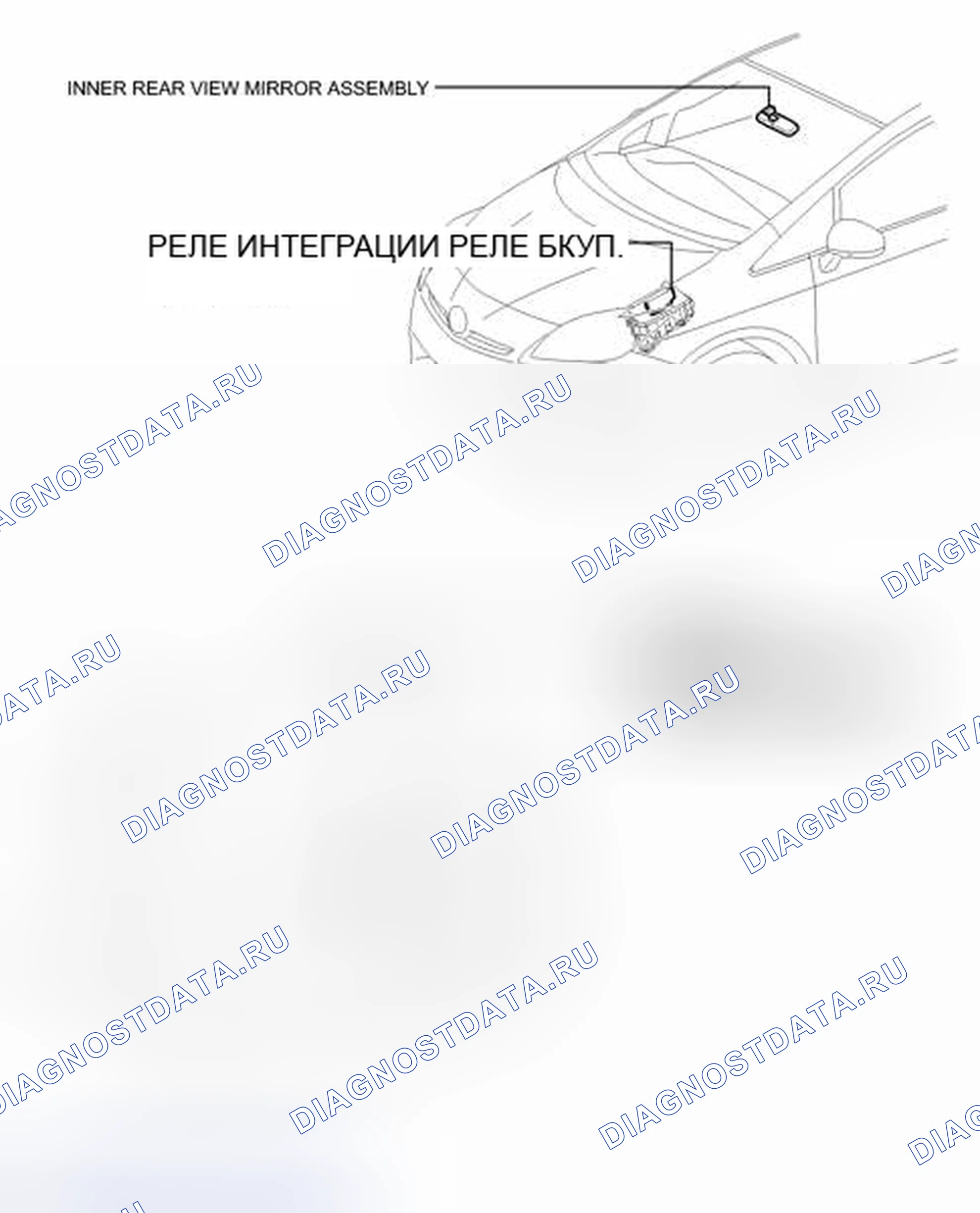 Рис. 288: ИЛЛЮСТРАЦИЯ. Toyota Prius PHV pre-III