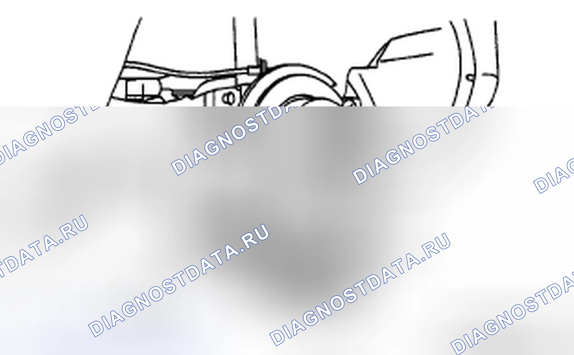 Рис. 7: СНЯТИЕ / УСТАНОВКА ЗАДНЕГО ПЛЕЧА. Mazda CX-7 I рестайлинг