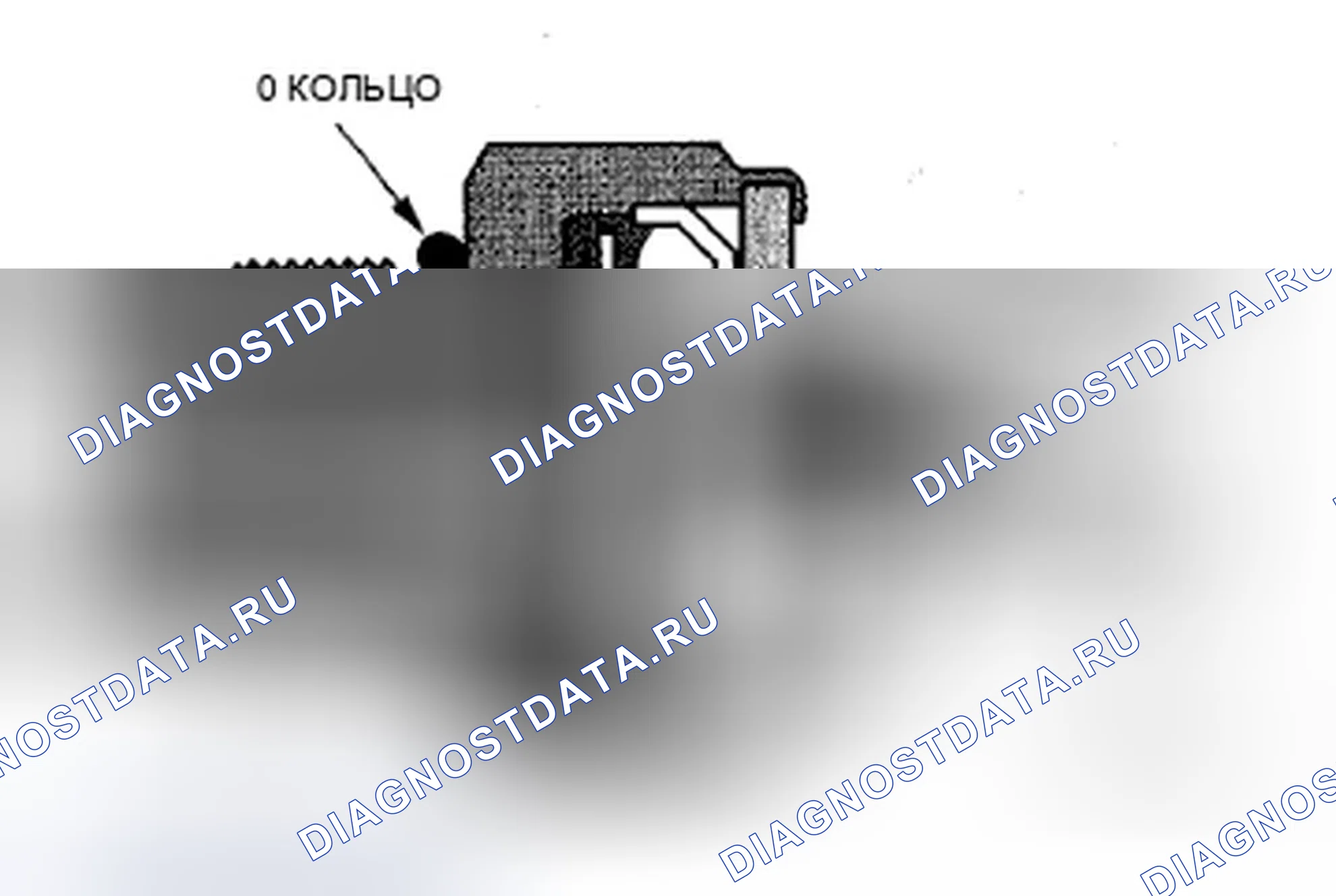 Рис. 1227: Датчик давления в топливопроводе. Honda Civic VIII