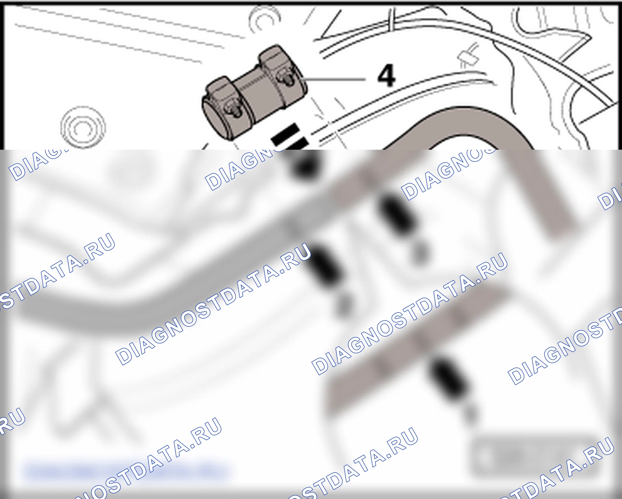 Как снять и установить детали системы выпуска отработавших газов (1,9/96 ТDI - мexaничecкaя чacть). Skoda Fabia I