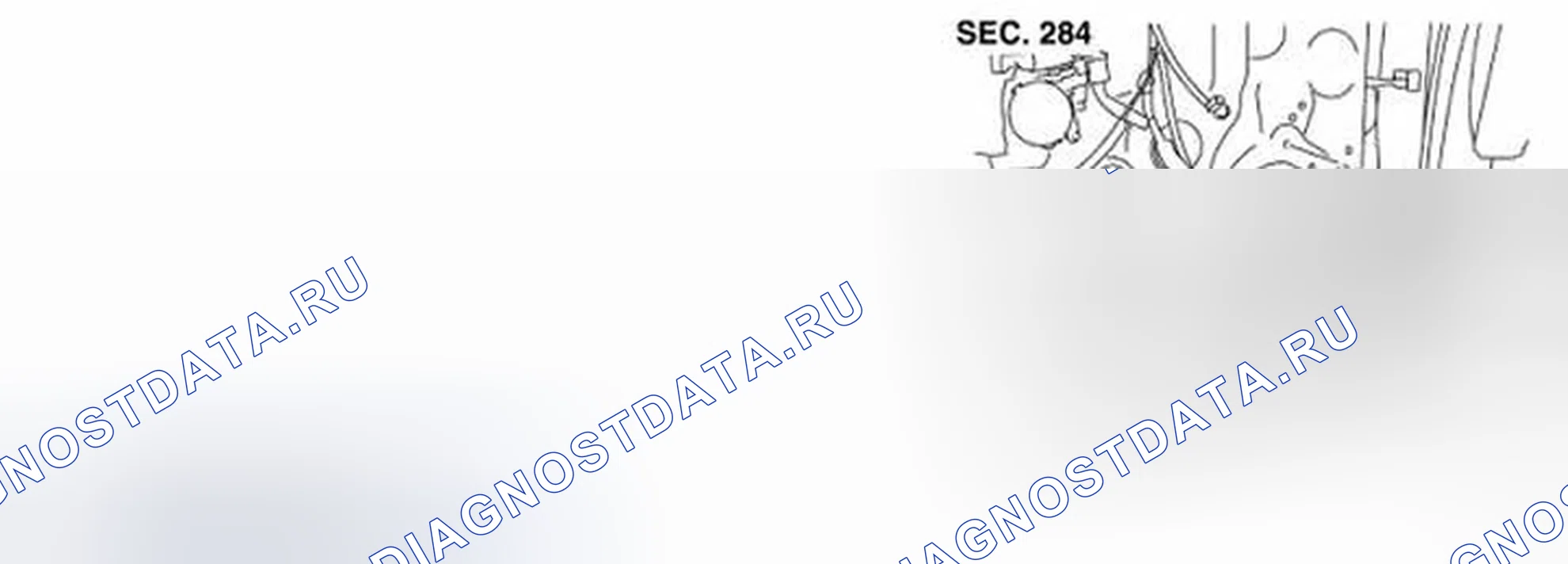 Рис. 52: Разнесенный вид. Infiniti FX50 II