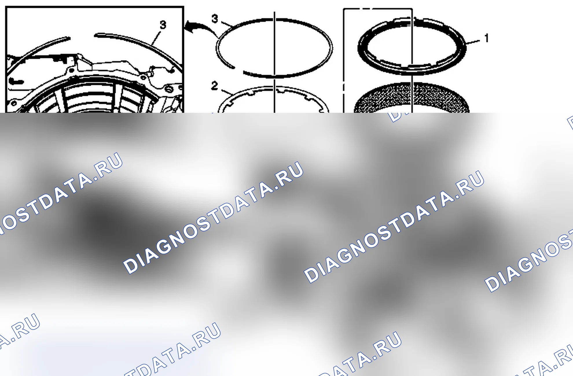 Рис. 134: Установка поршня и пружины. Pontiac G6 I final