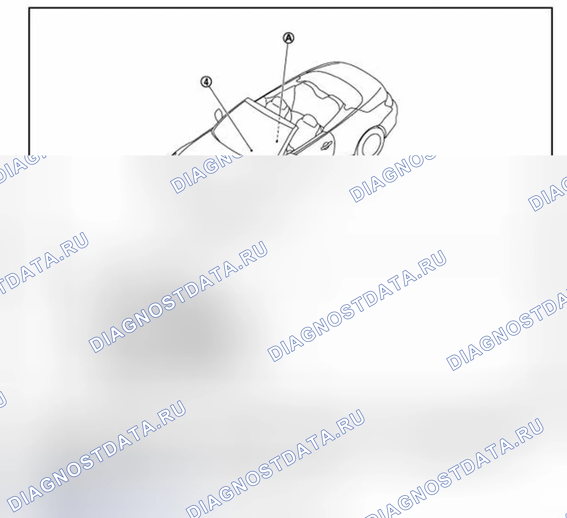 Рис. 33: Расположение компонентов. Infiniti G37 IV рестайлинг