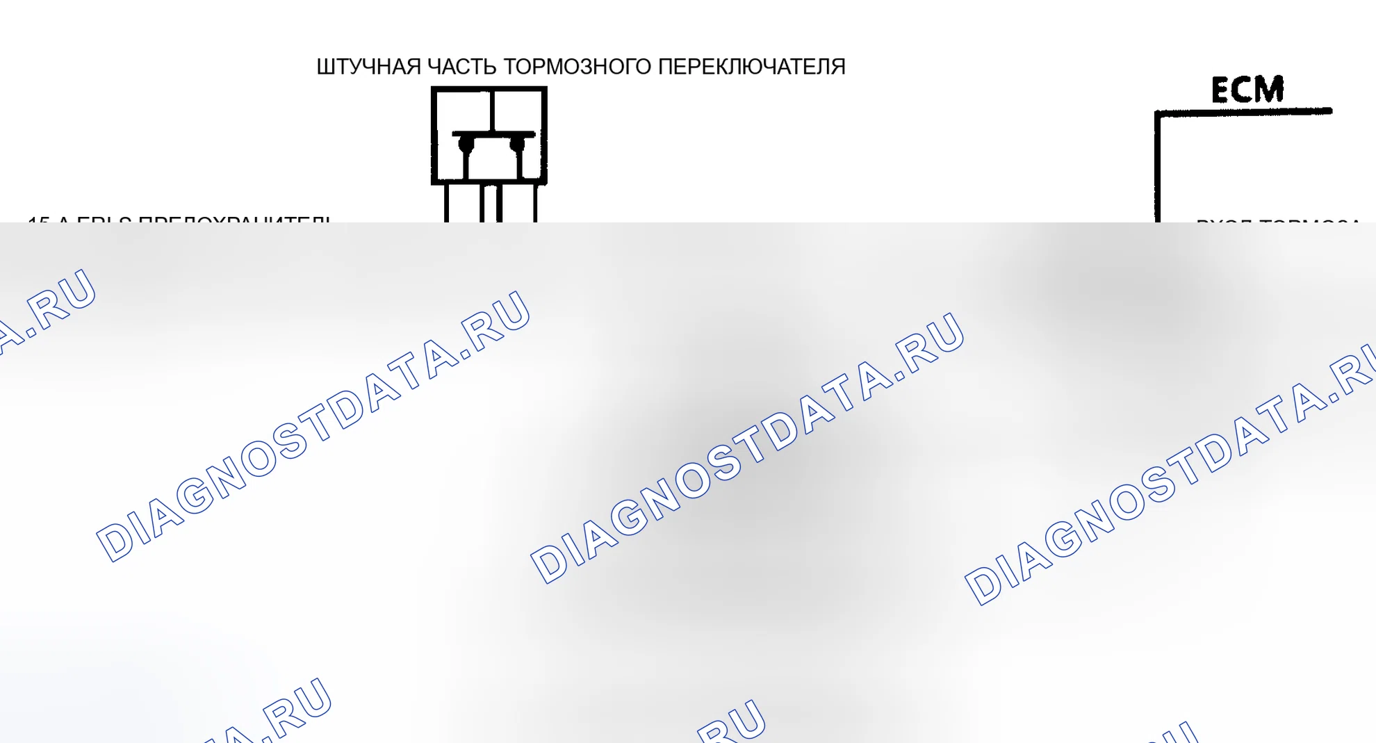 Рис. 55: Код 39: муфта блокировки гидротрансформатора Ckt Diag (3.8L W/440-T4 Trans). Buick Electra Park Avenue Ultra transition
