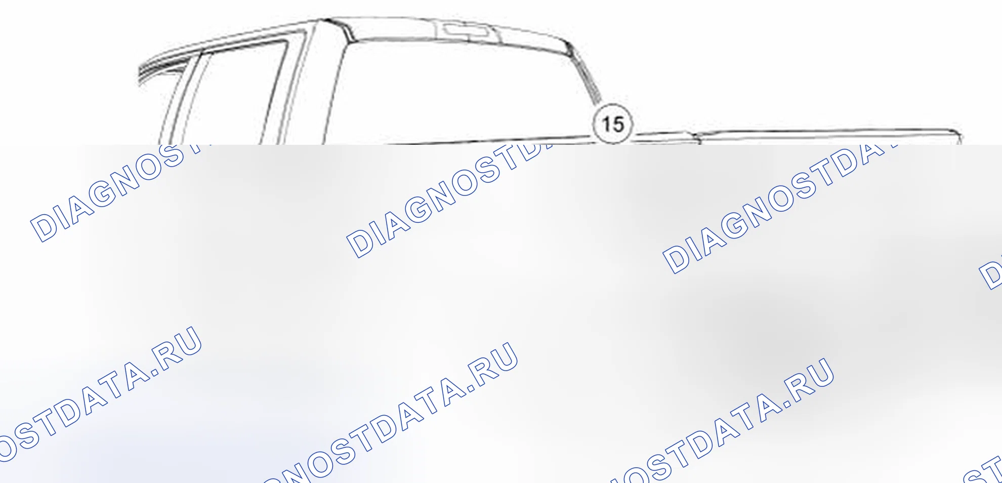 Рис. 107: Поля тела. Ford Pickup F250 Super Duty II