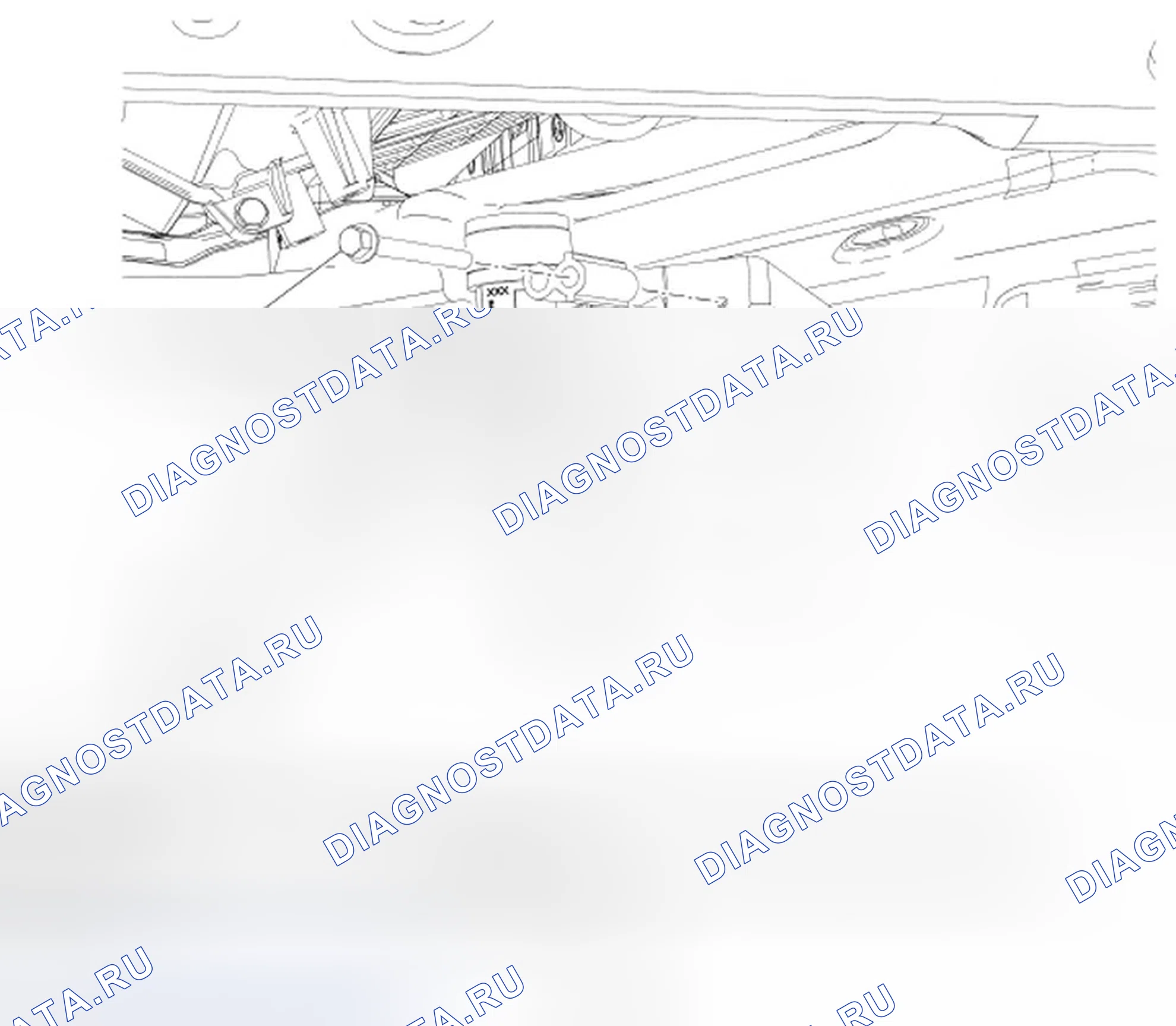 Рис. 13: Инерционный выключатель подачи топлива (IFS). Ford Freestyle I
