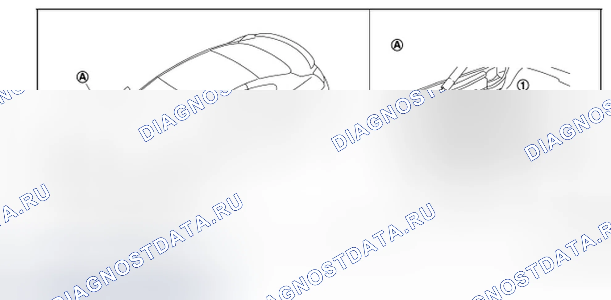 Рис. 108: Расположение компонентов. Infiniti G37 IV рестайлинг