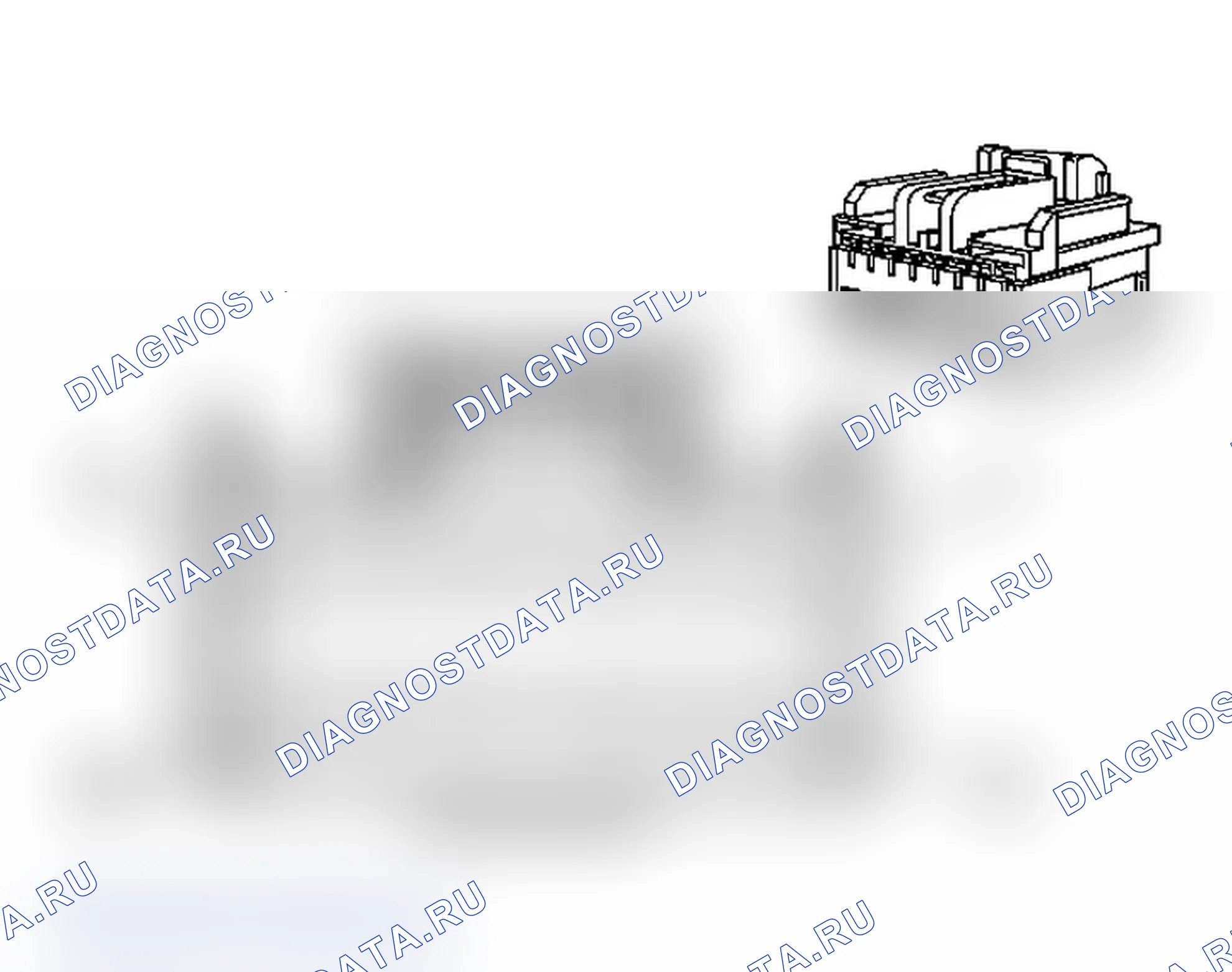 Рис. 75: Модуль гнезда памяти X1 (AN3). Chevrolet Silverado 2500 HD 