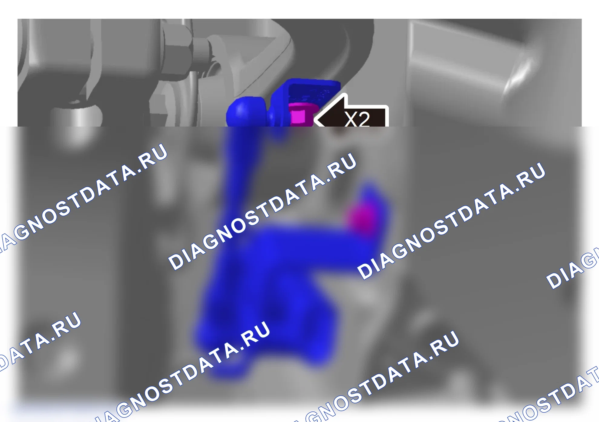 Как снять и установить датчик высоты переднего корпуса — Wey V8X. Wey V8X I