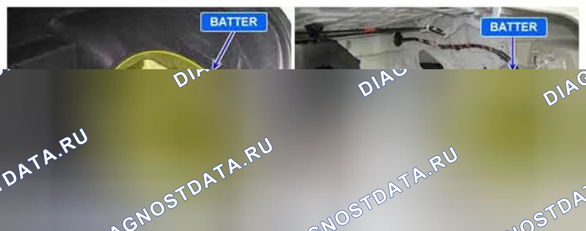 Рис. 8: Расположение компонентов. Hyundai Sonata VI