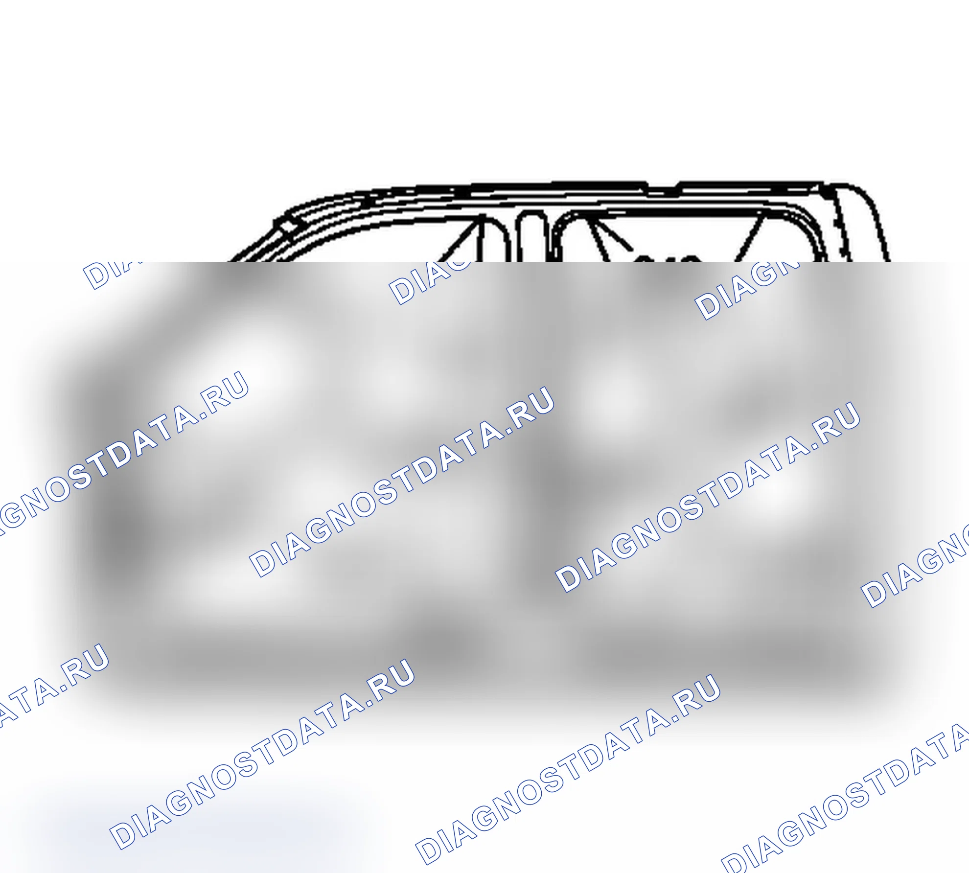 Рис. 69: Размеры кузова (кабина экипажа). Chevrolet Silverado 2500 HD 